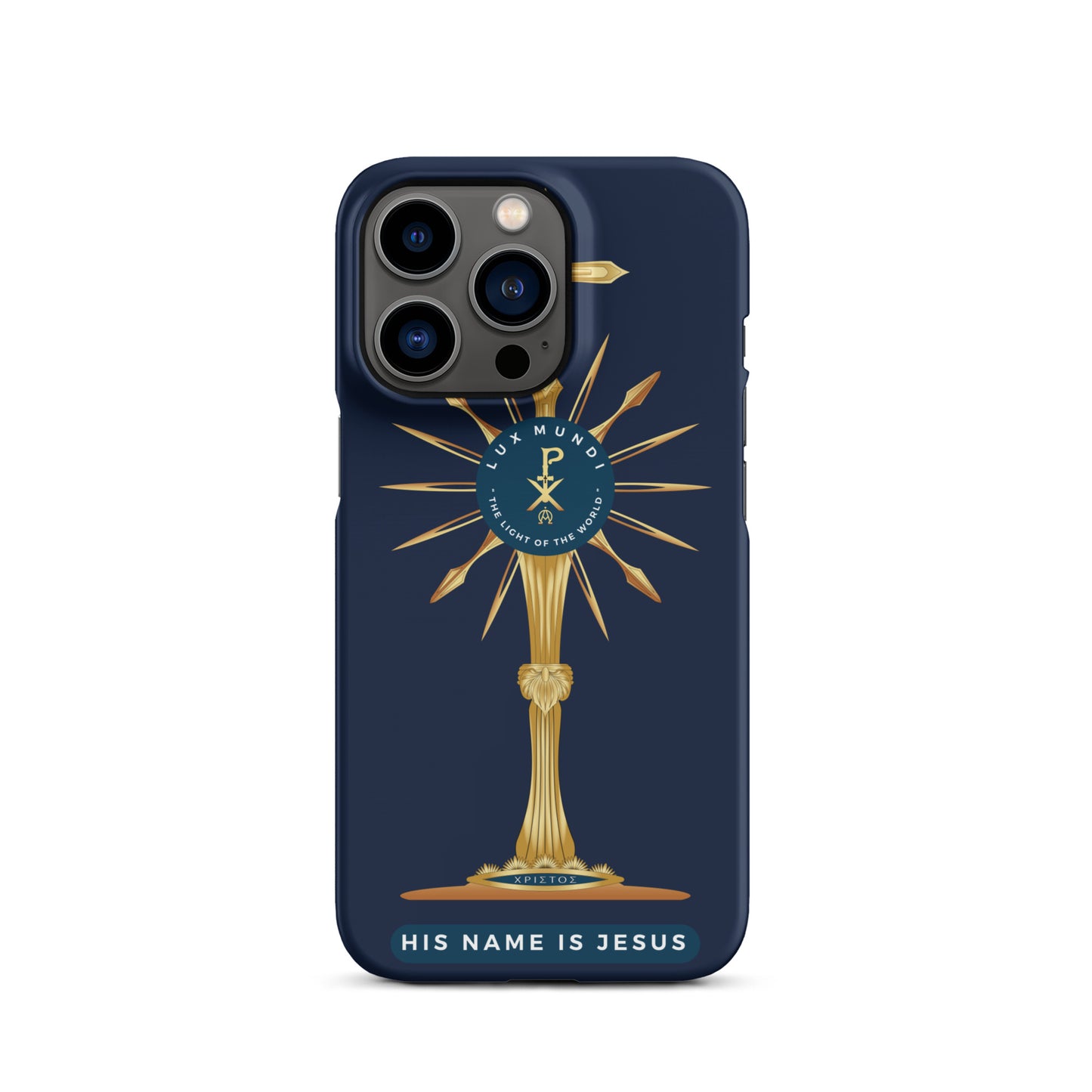 Snap case for iPhone® Kukloso LUX MUNDI 'Light of the World' - Free Shipping
