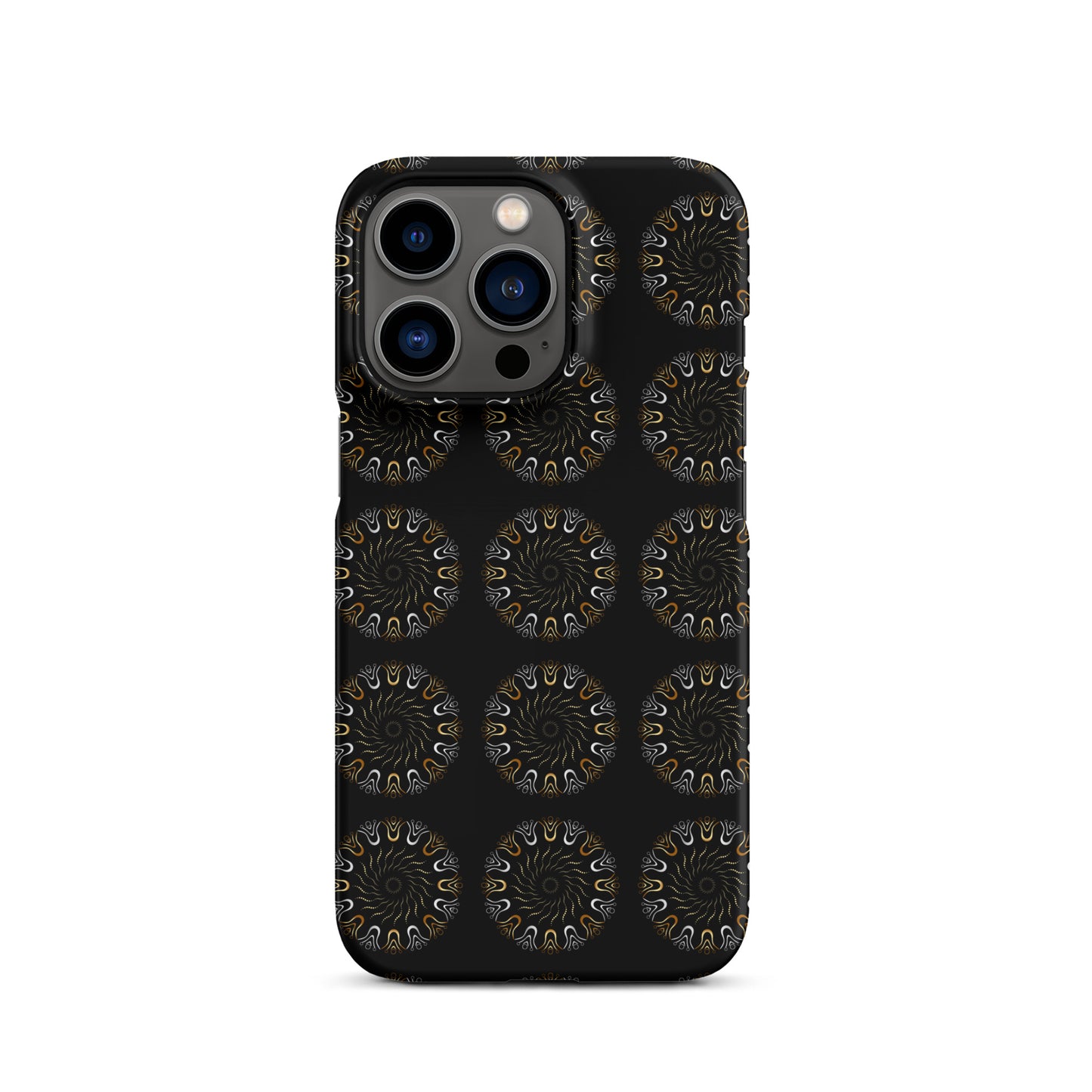 Snap case for iPhone®  Kukloso Mandala Pattern - Free Shipping