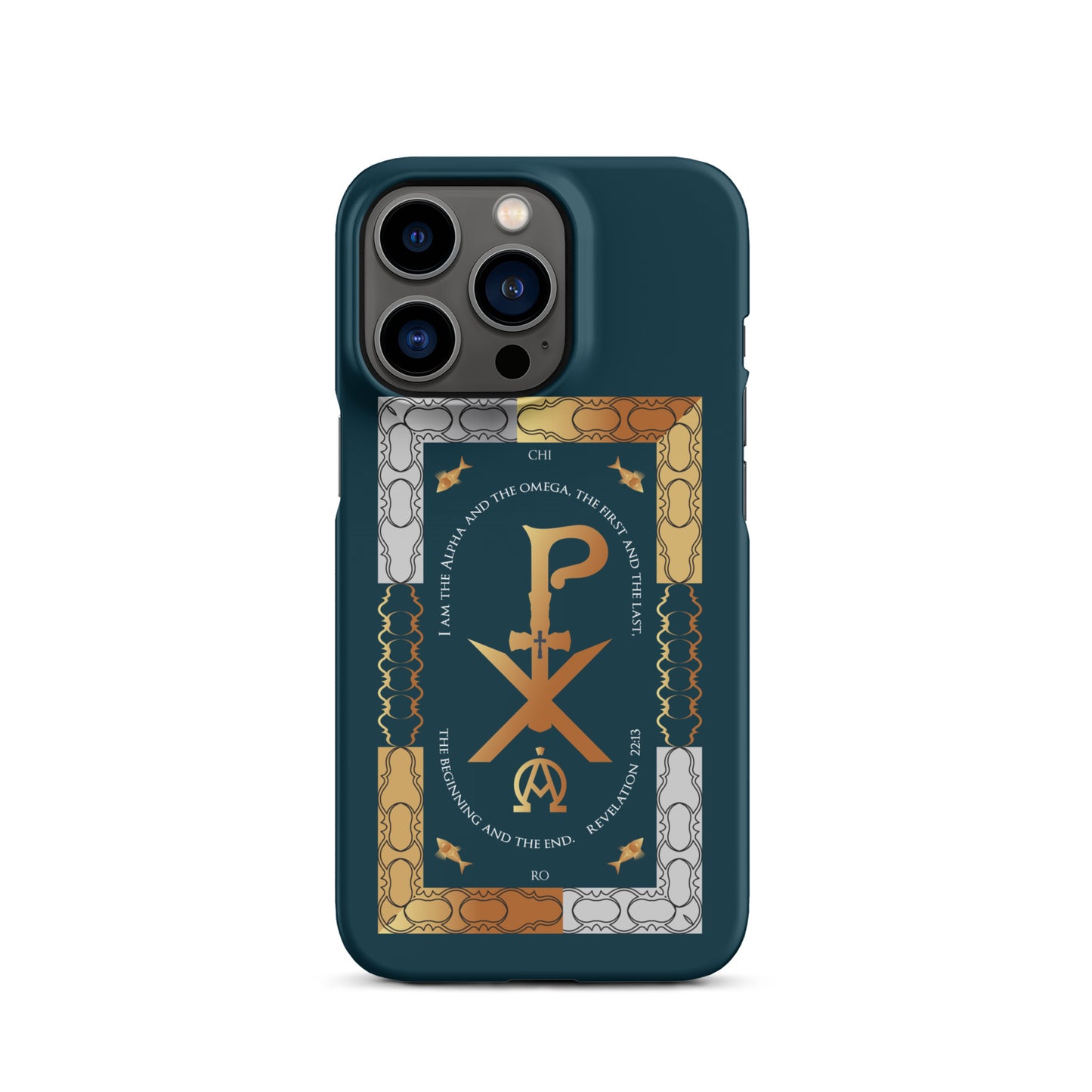 Snap case for iPhone® Kukloso CHI RO Christogram No 19 - Free Shipping