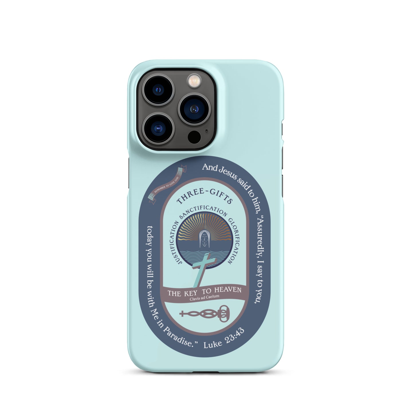 Snap case for iPhone® Kukloso Luke 23:43 - Free Shipping