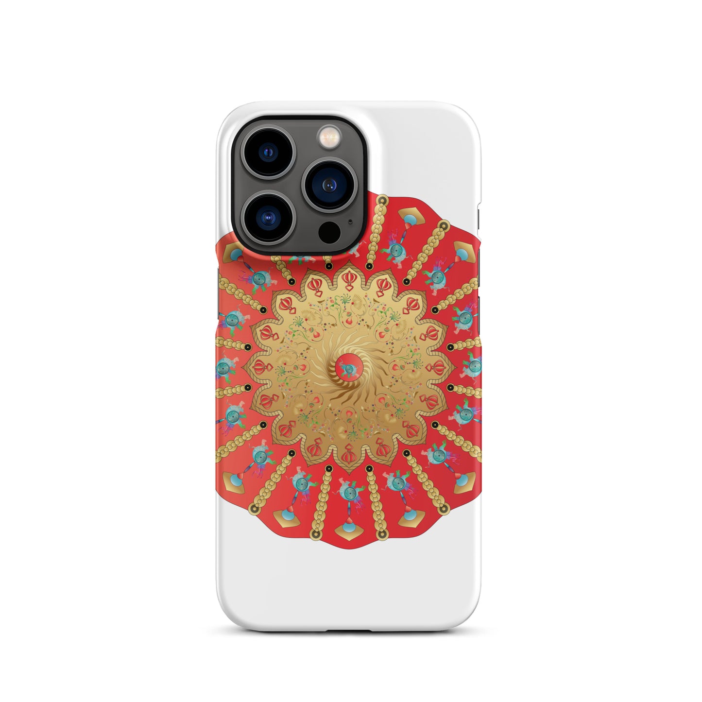 Snap case for iPhone® Kukloso Complexical Mandala No 3898 - Free Shipping