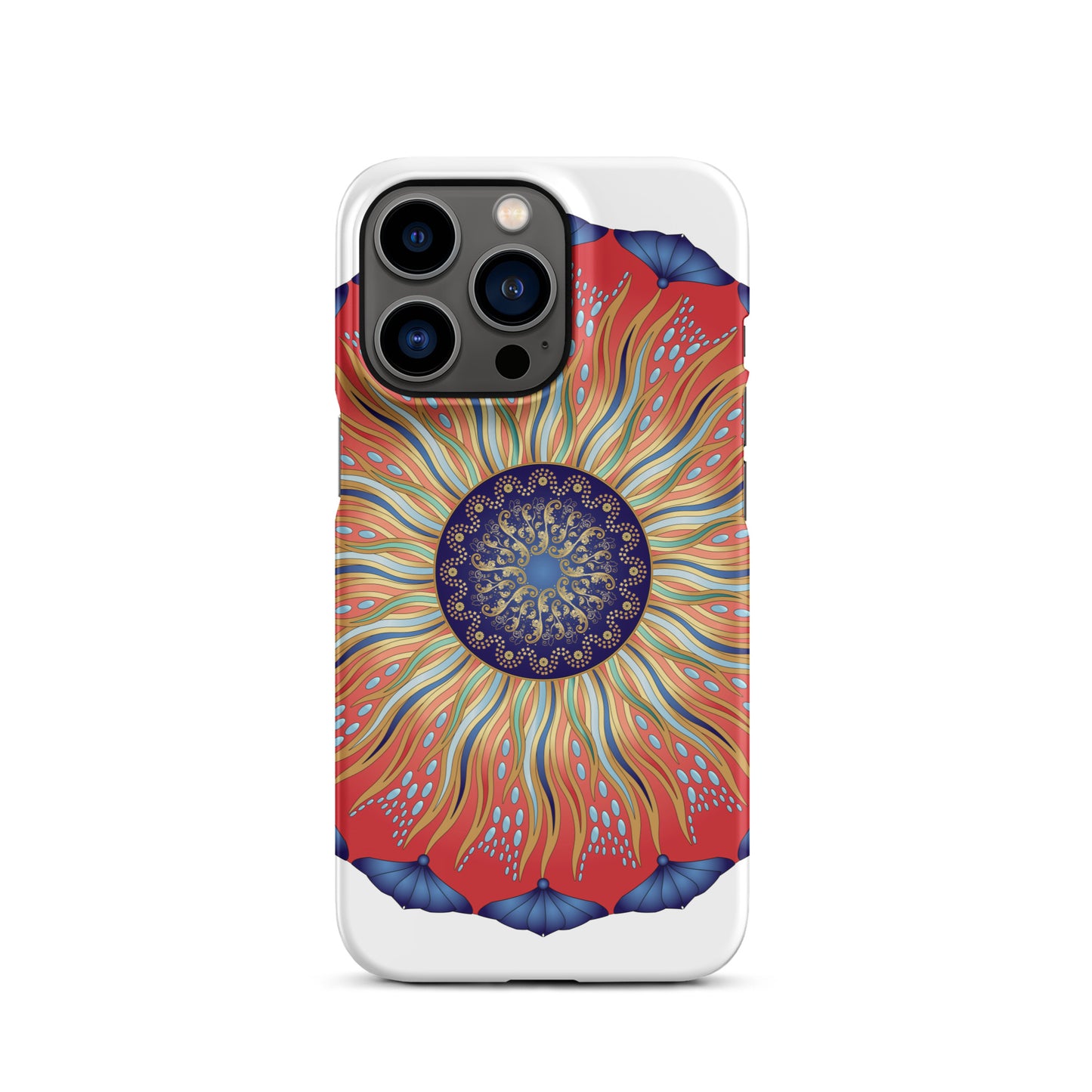 Snap case for iPhone® Kukloso Circularium Mandala No 2627 - Free Shipping