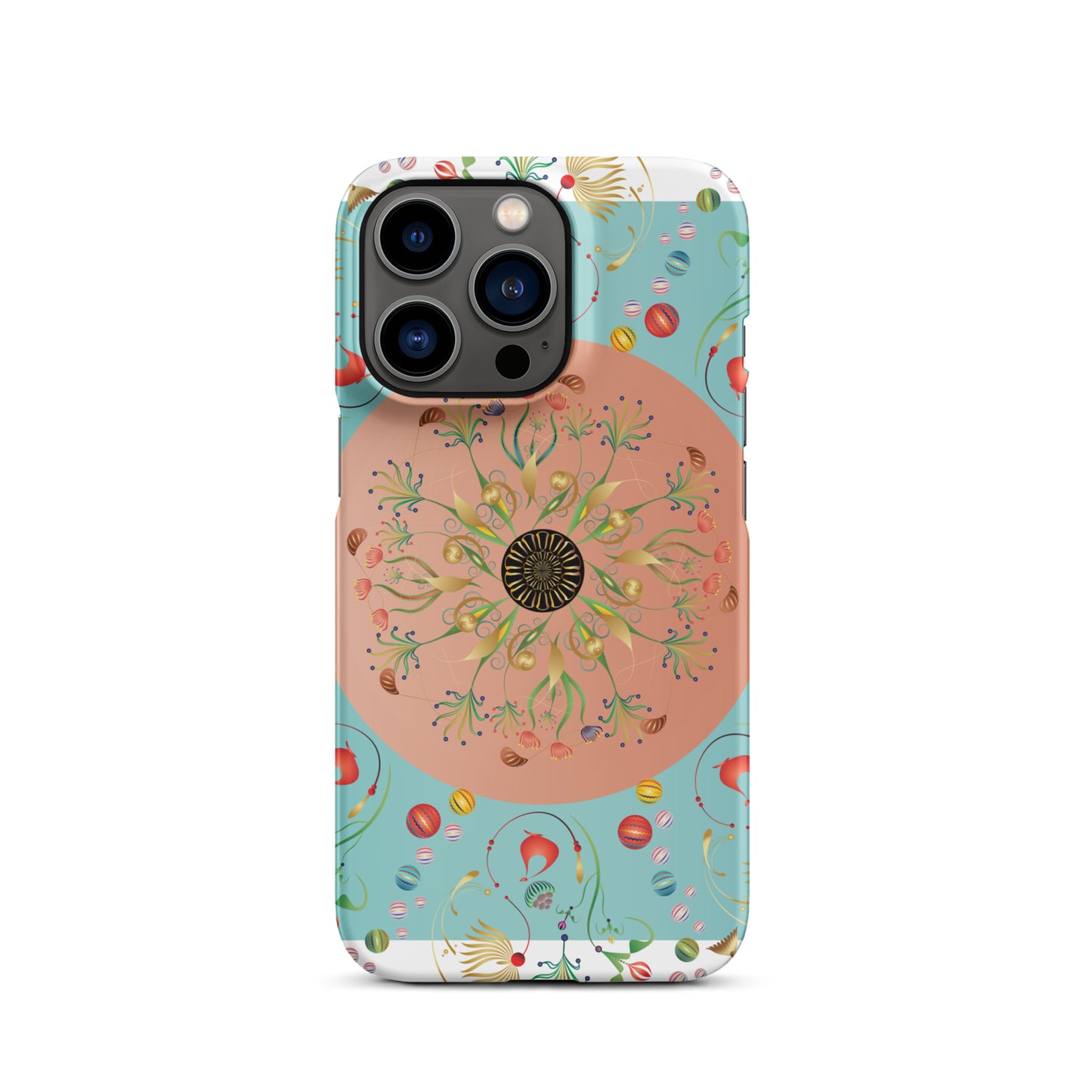 Snap case for iPhone® Kukloso Kuklos Mandala No 4390-A - Free Shipping