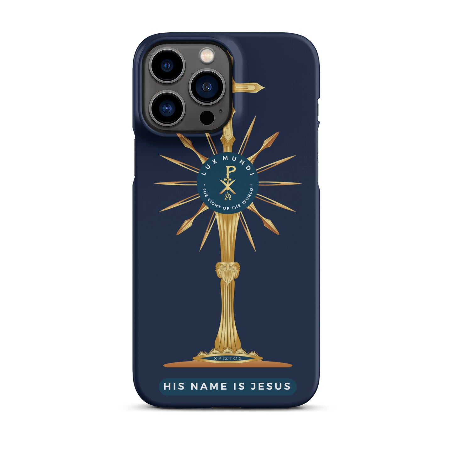 Snap case for iPhone® Kukloso LUX MUNDI 'Light of the World' - Free Shipping