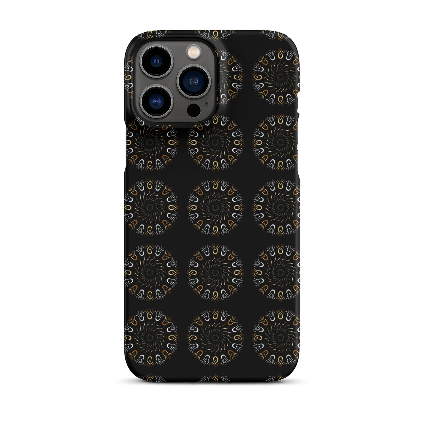 Snap case for iPhone®  Kukloso Mandala Pattern - Free Shipping