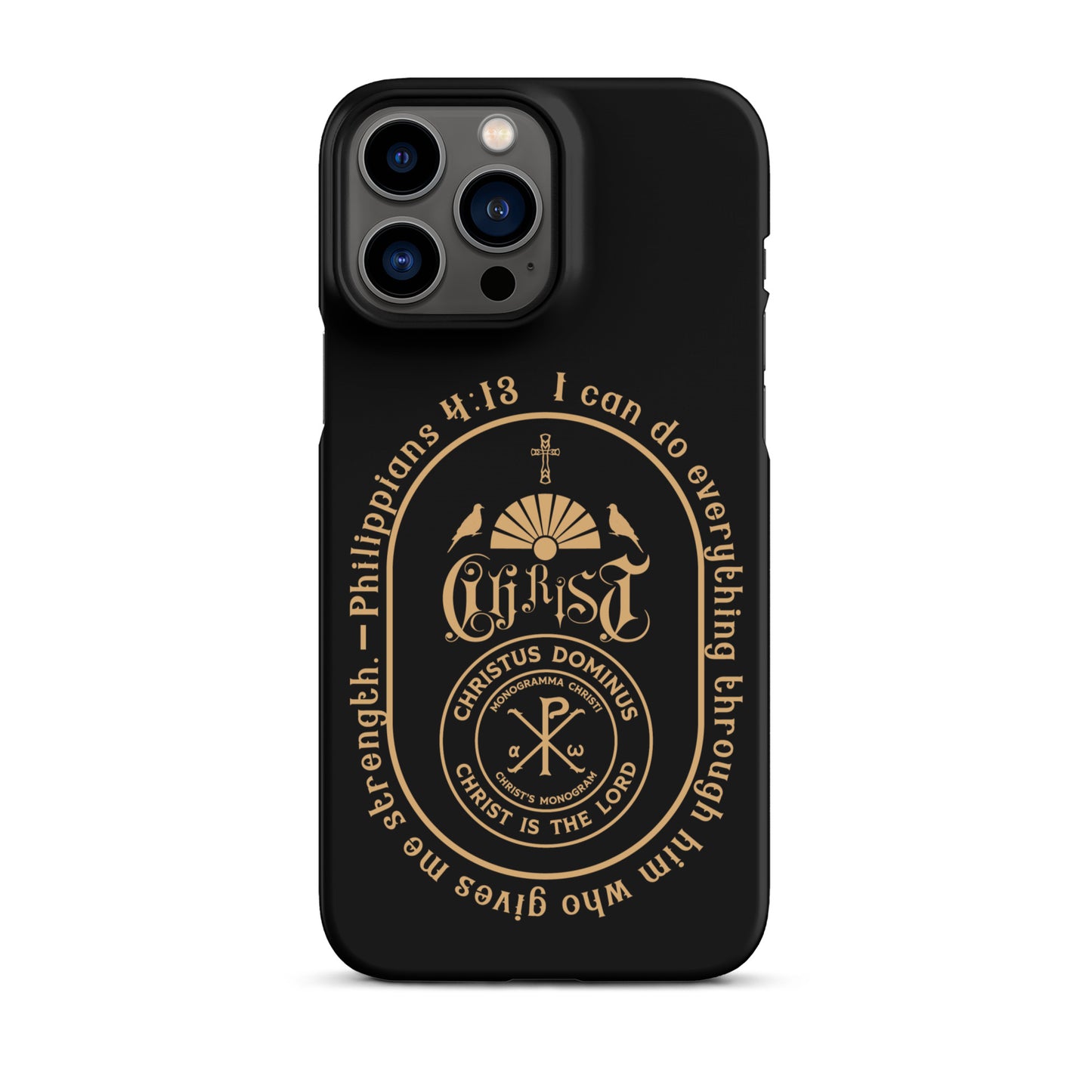 Snap case for iPhone® Kukloso Phillipians 4:13 A - Free Shipping