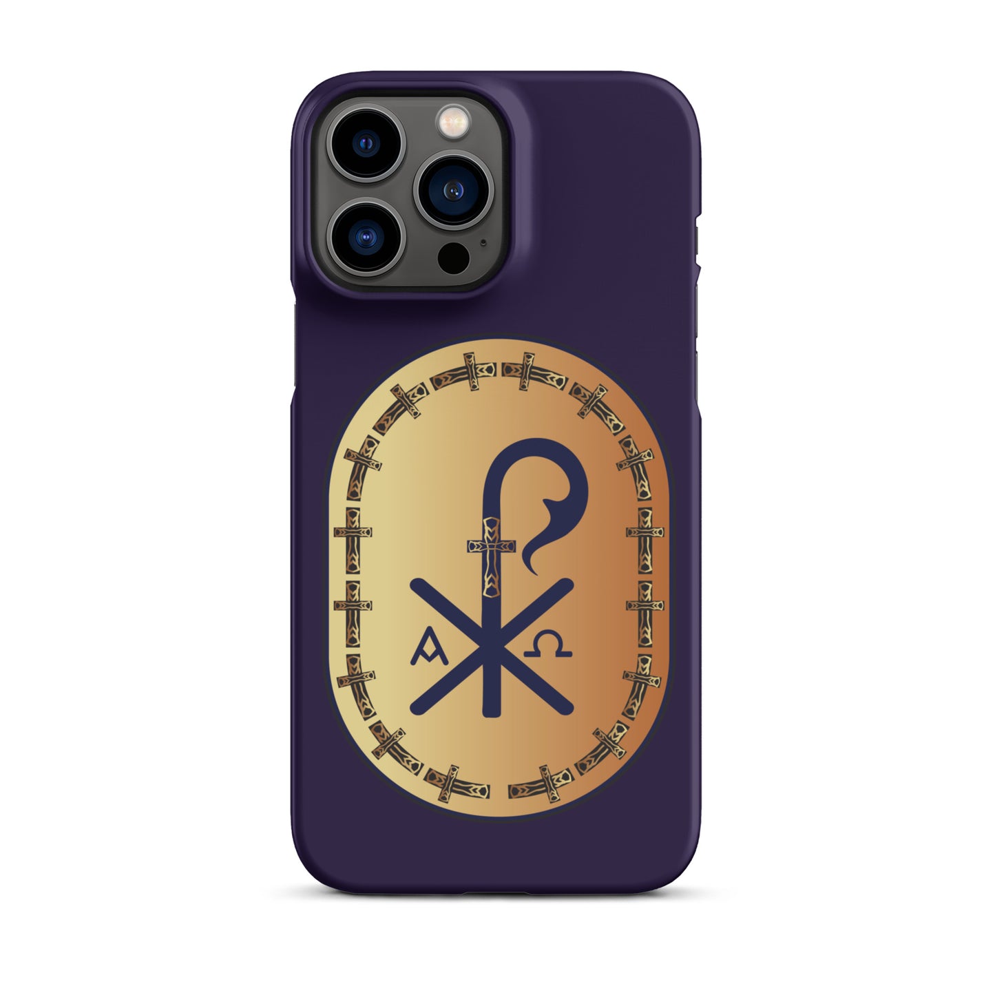 Snap case for iPhone® Kukloso CHI RO Christogram No 13 - Free Shipping