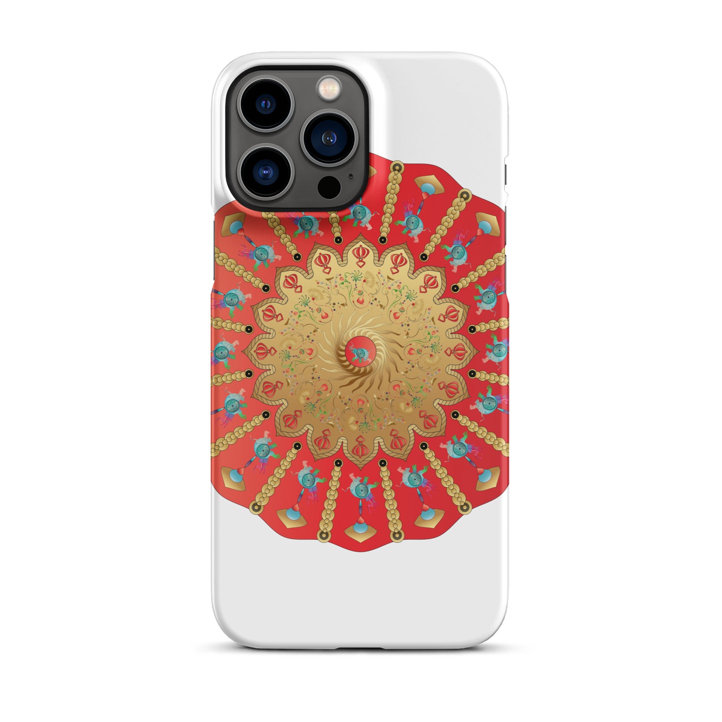 Snap case for iPhone® Kukloso Complexical Mandala No 3898 - Free Shipping