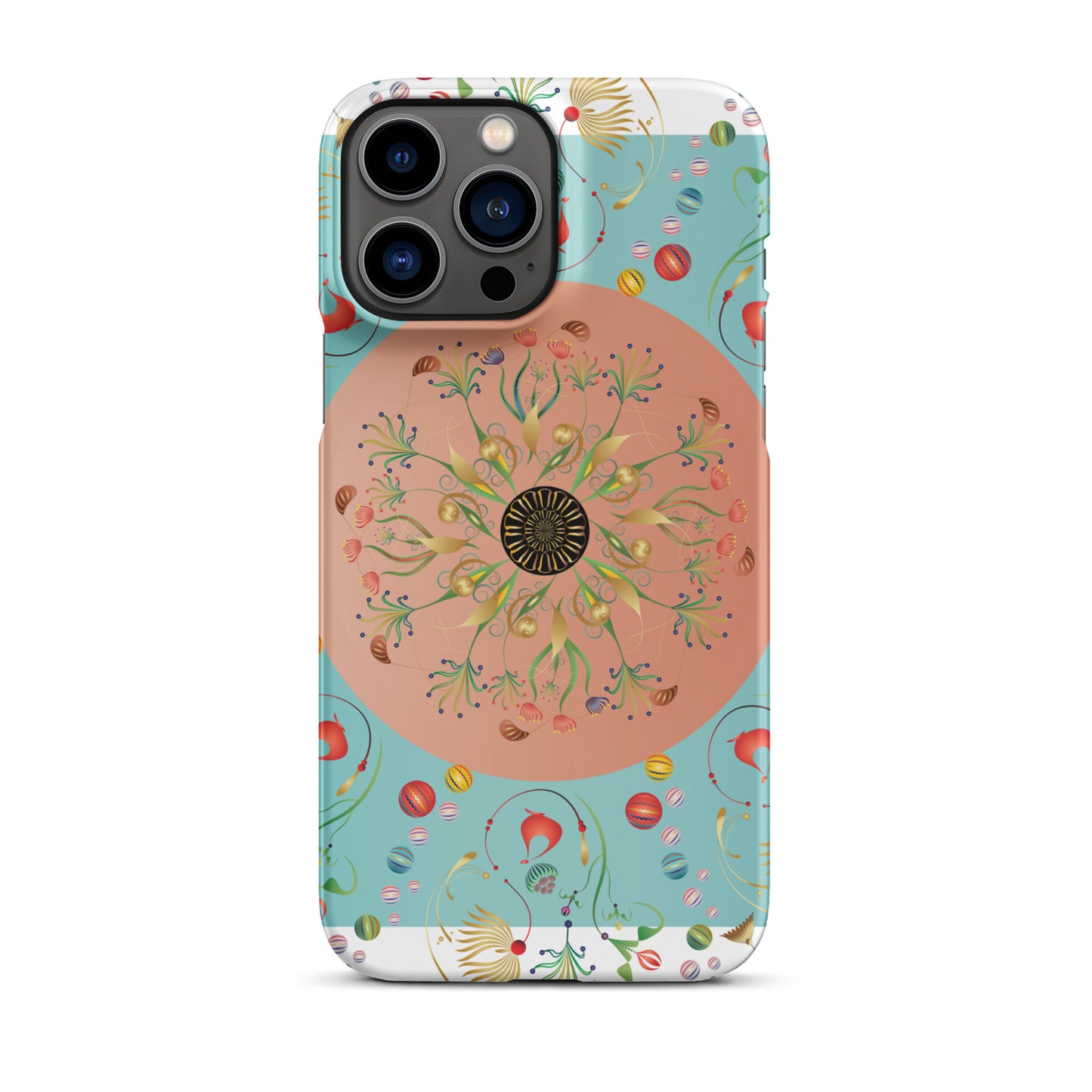 Snap case for iPhone® Kukloso Kuklos Mandala No 4390-A - Free Shipping