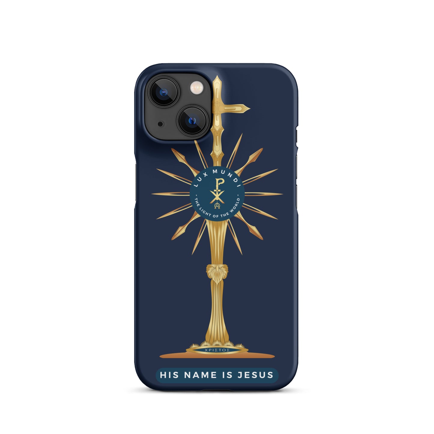Snap case for iPhone® Kukloso LUX MUNDI 'Light of the World' - Free Shipping
