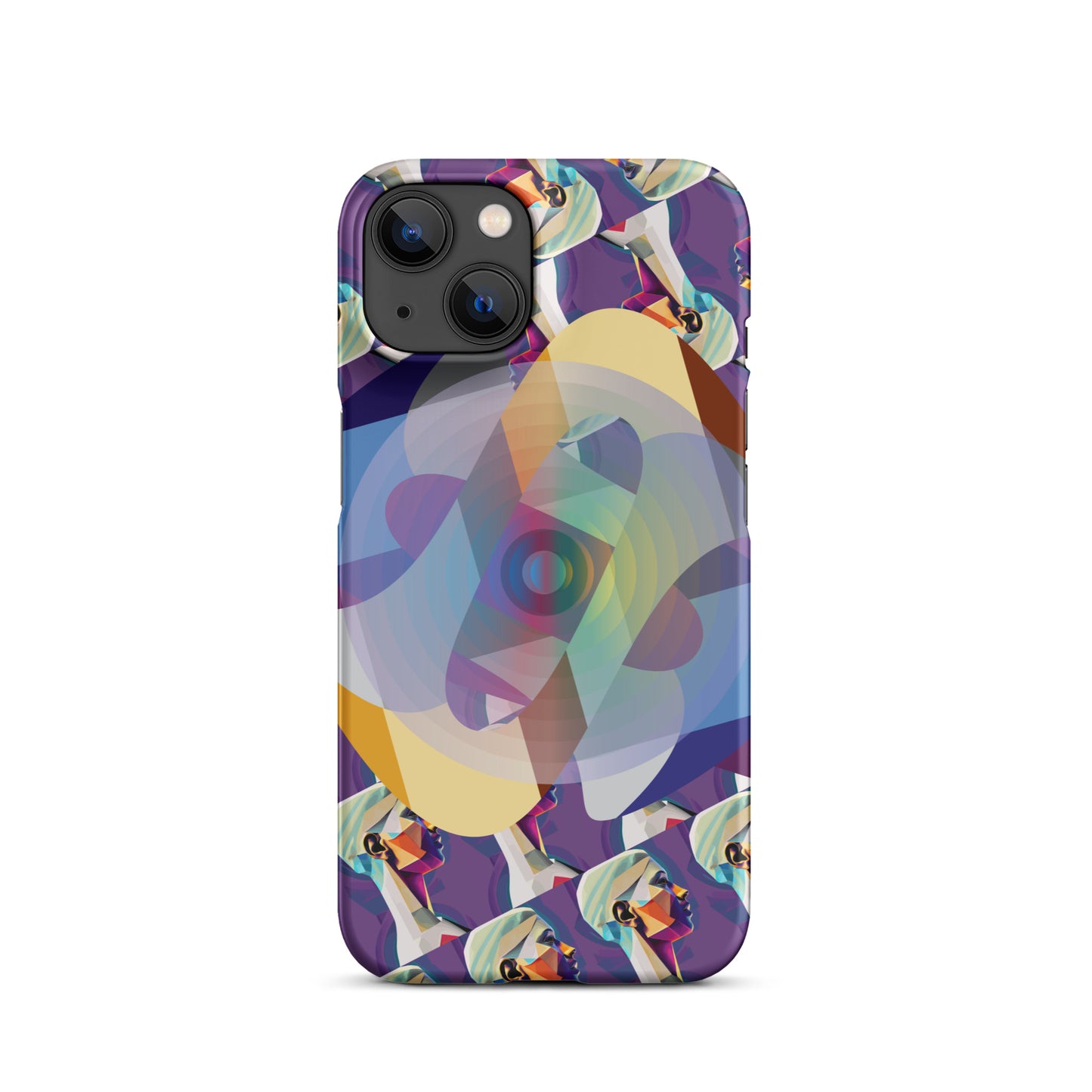 Snap case for iPhone® Kukloso Cubist Face Collage No 1 - Free Shipping