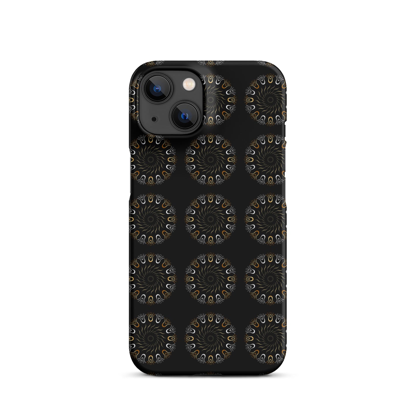 Snap case for iPhone®  Kukloso Mandala Pattern - Free Shipping