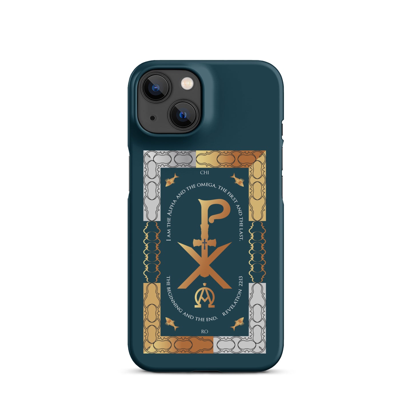 Snap case for iPhone® Kukloso CHI RO Christogram No 19 - Free Shipping