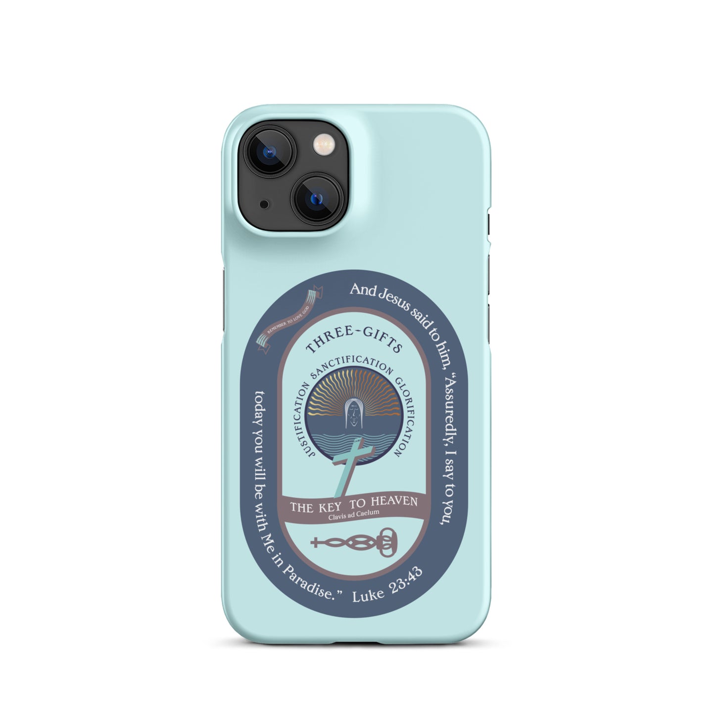 Snap case for iPhone® Kukloso Luke 23:43 - Free Shipping