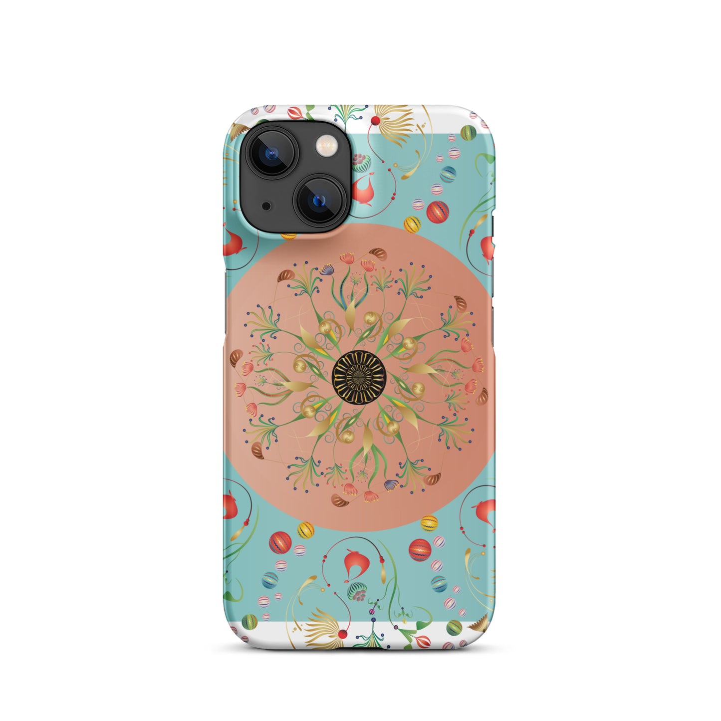 Snap case for iPhone® Kukloso Kuklos Mandala No 4390-A - Free Shipping