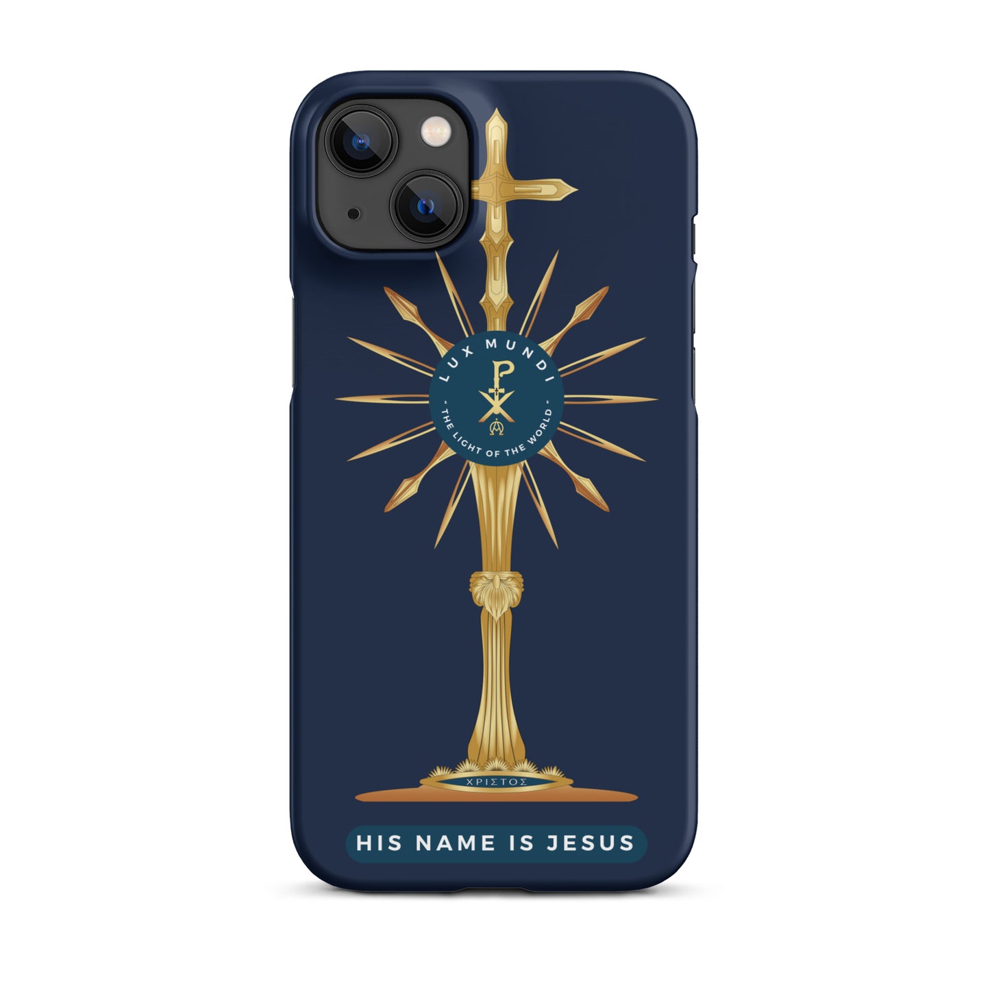 Snap case for iPhone® Kukloso LUX MUNDI 'Light of the World' - Free Shipping