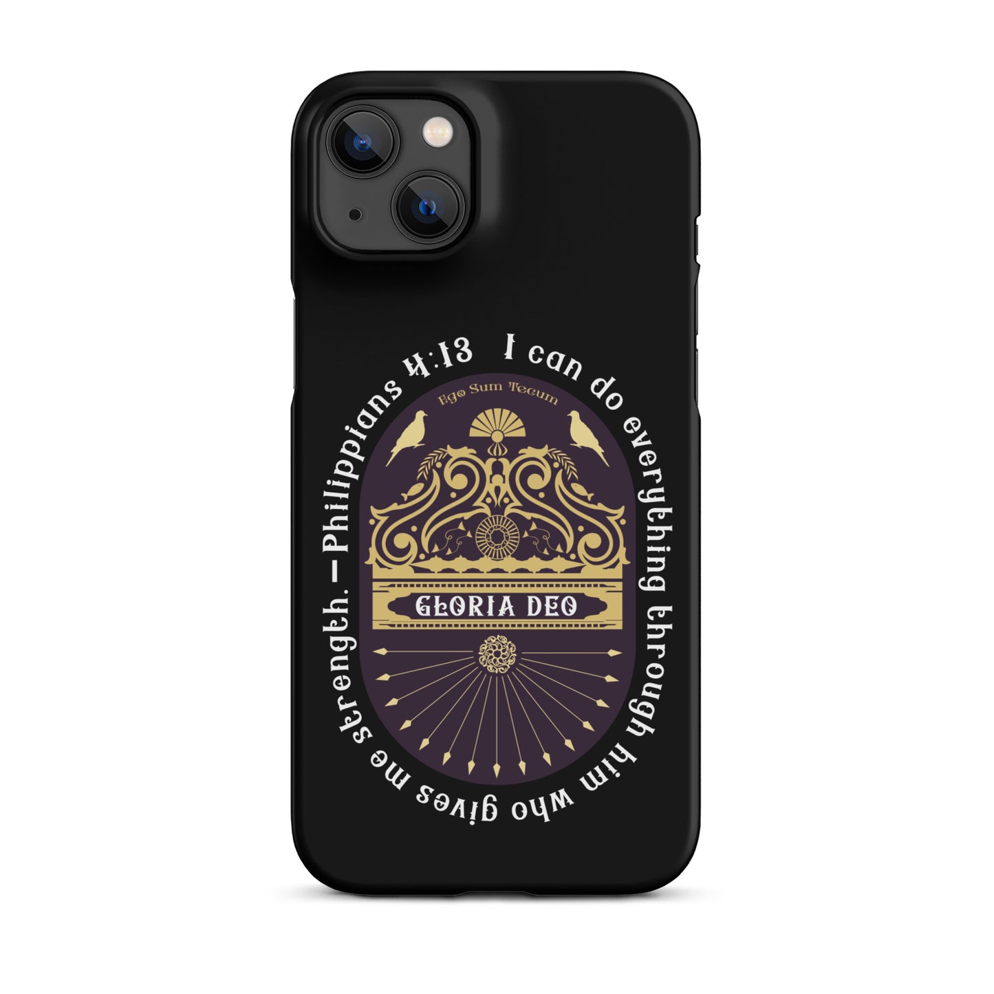 Snap case for iPhone® Kukloso Philippians 4:13 - Free Shipping