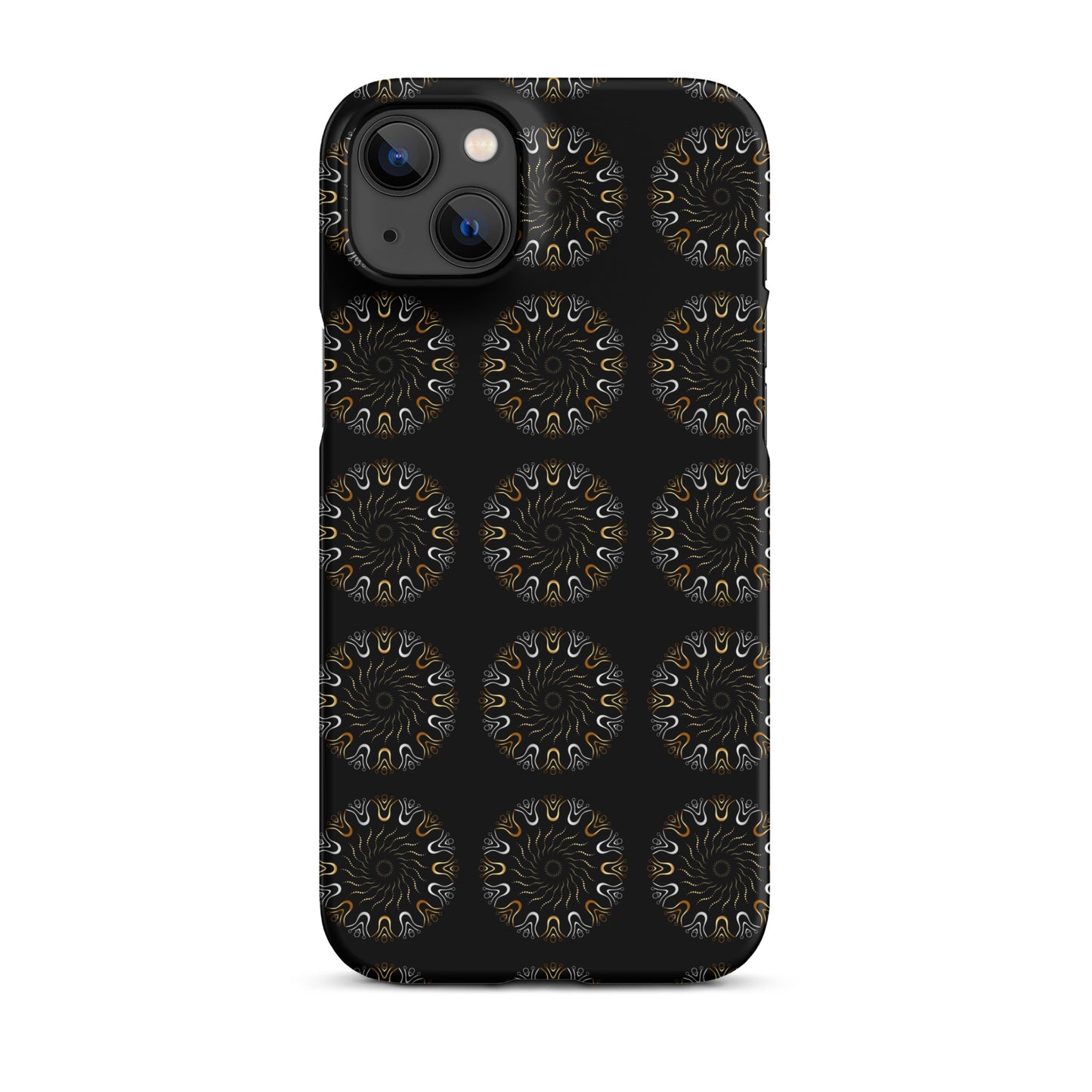 Snap case for iPhone®  Kukloso Mandala Pattern - Free Shipping