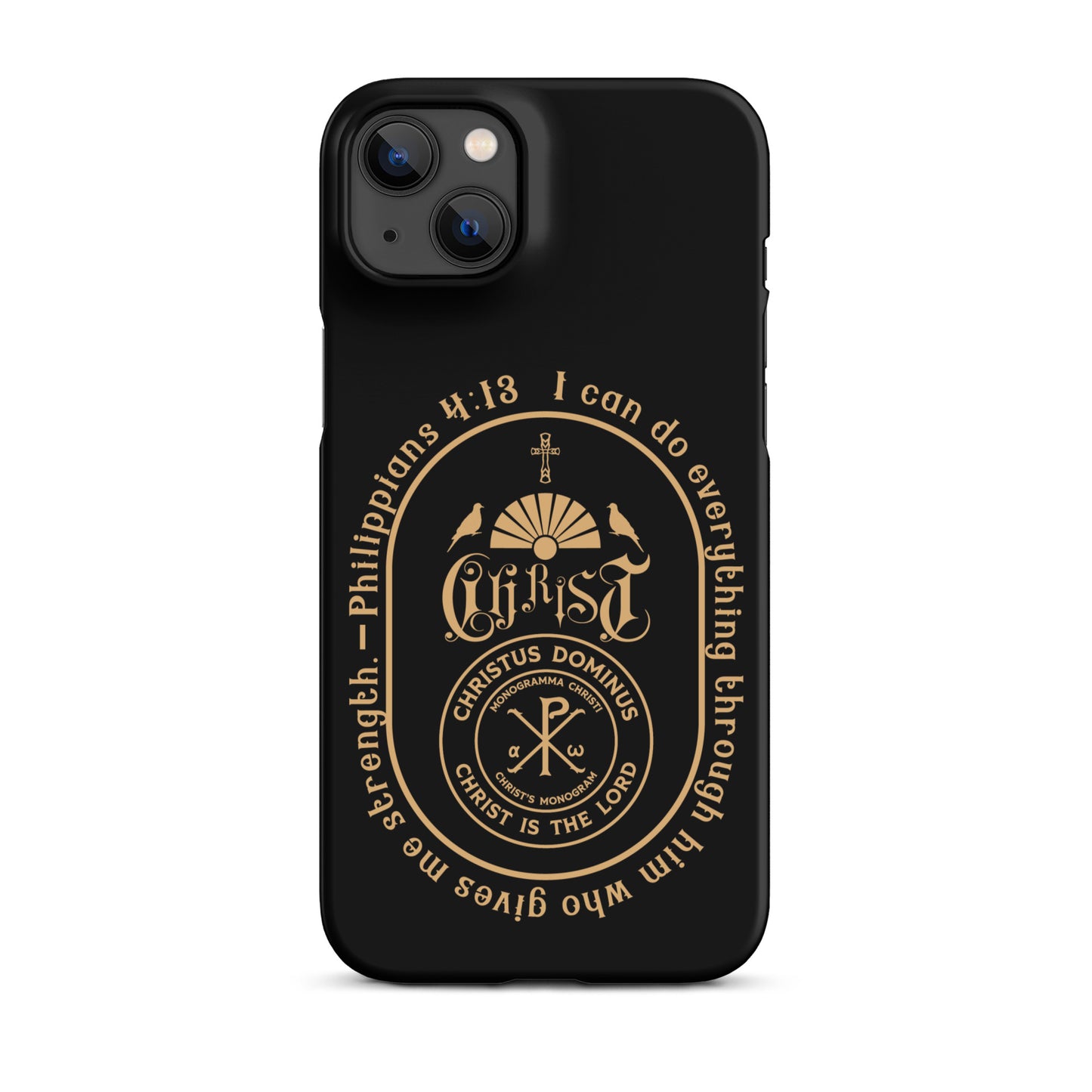 Snap case for iPhone® Kukloso Phillipians 4:13 A - Free Shipping