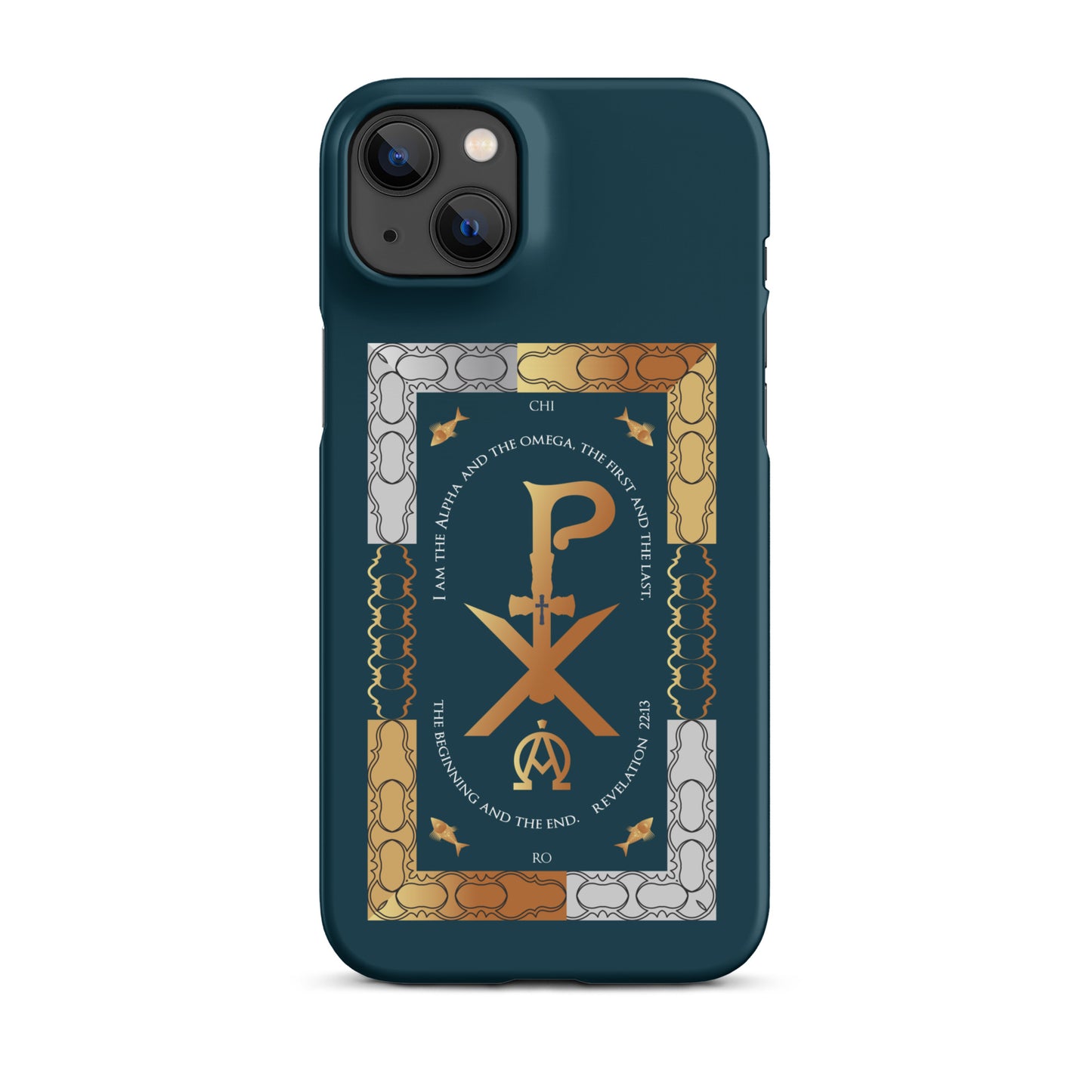 Snap case for iPhone® Kukloso CHI RO Christogram No 19 - Free Shipping