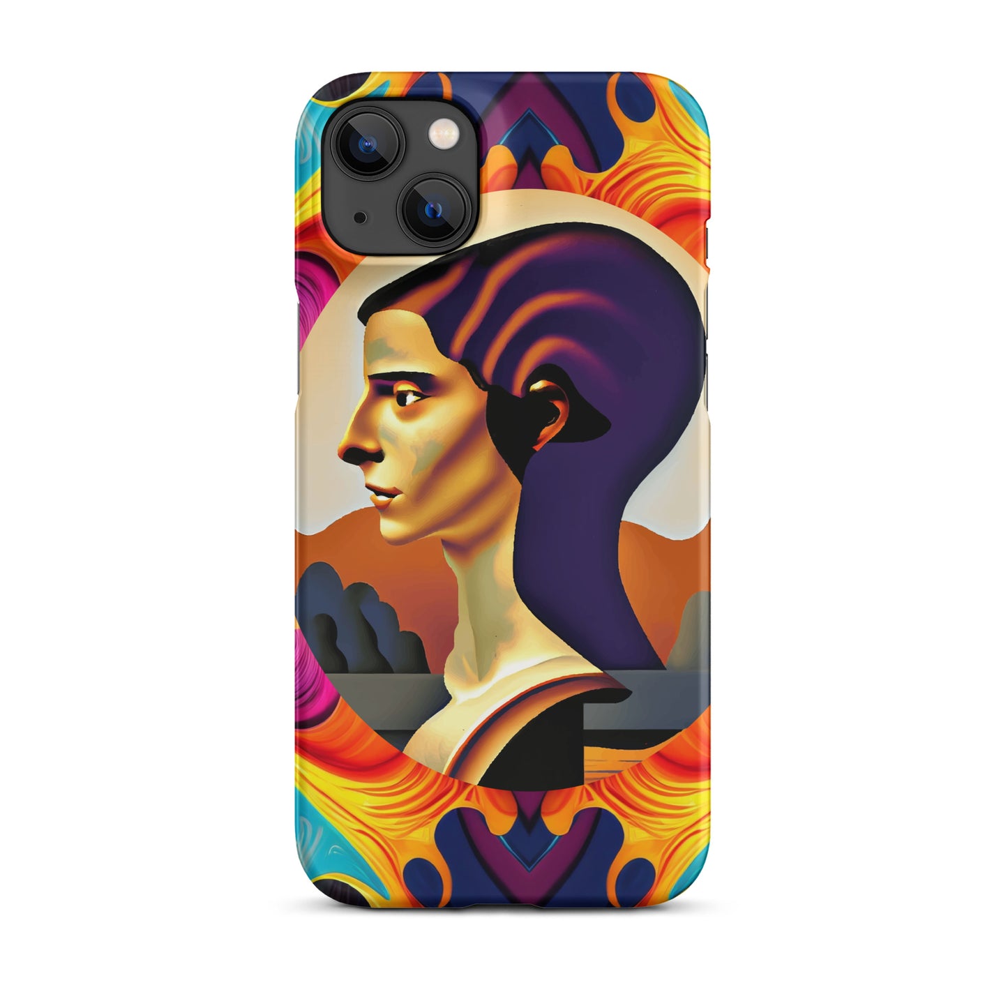 Snap case for iPhone® Kukloso Cubist Faces No 36 - Free Shipping