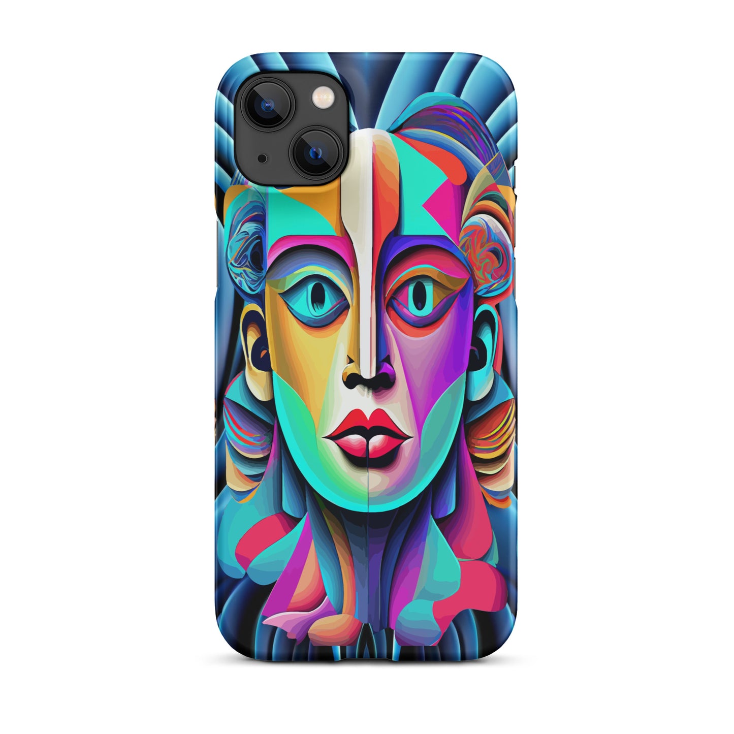 Snap case for iPhone® Kukloso Cubist Faces No 39 - Free Shipping