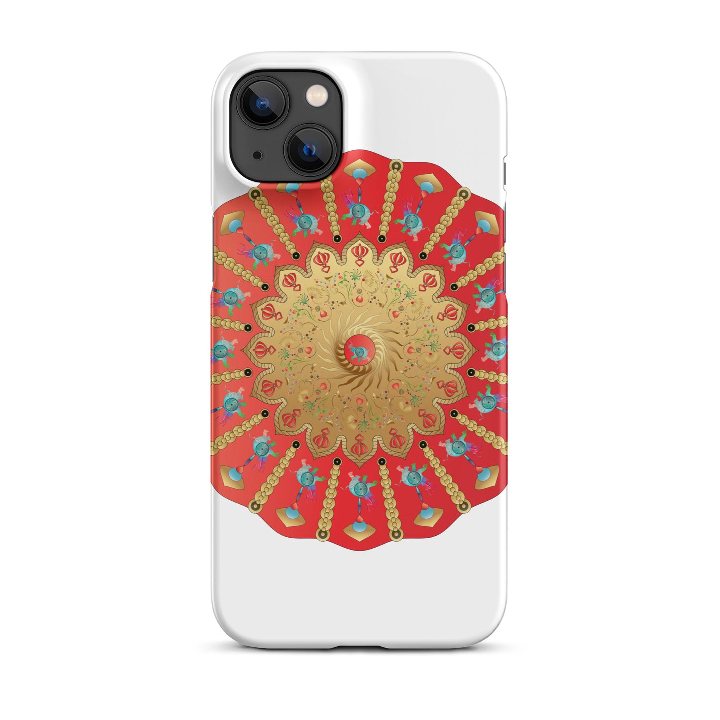 Snap case for iPhone® Kukloso Complexical Mandala No 3898 - Free Shipping