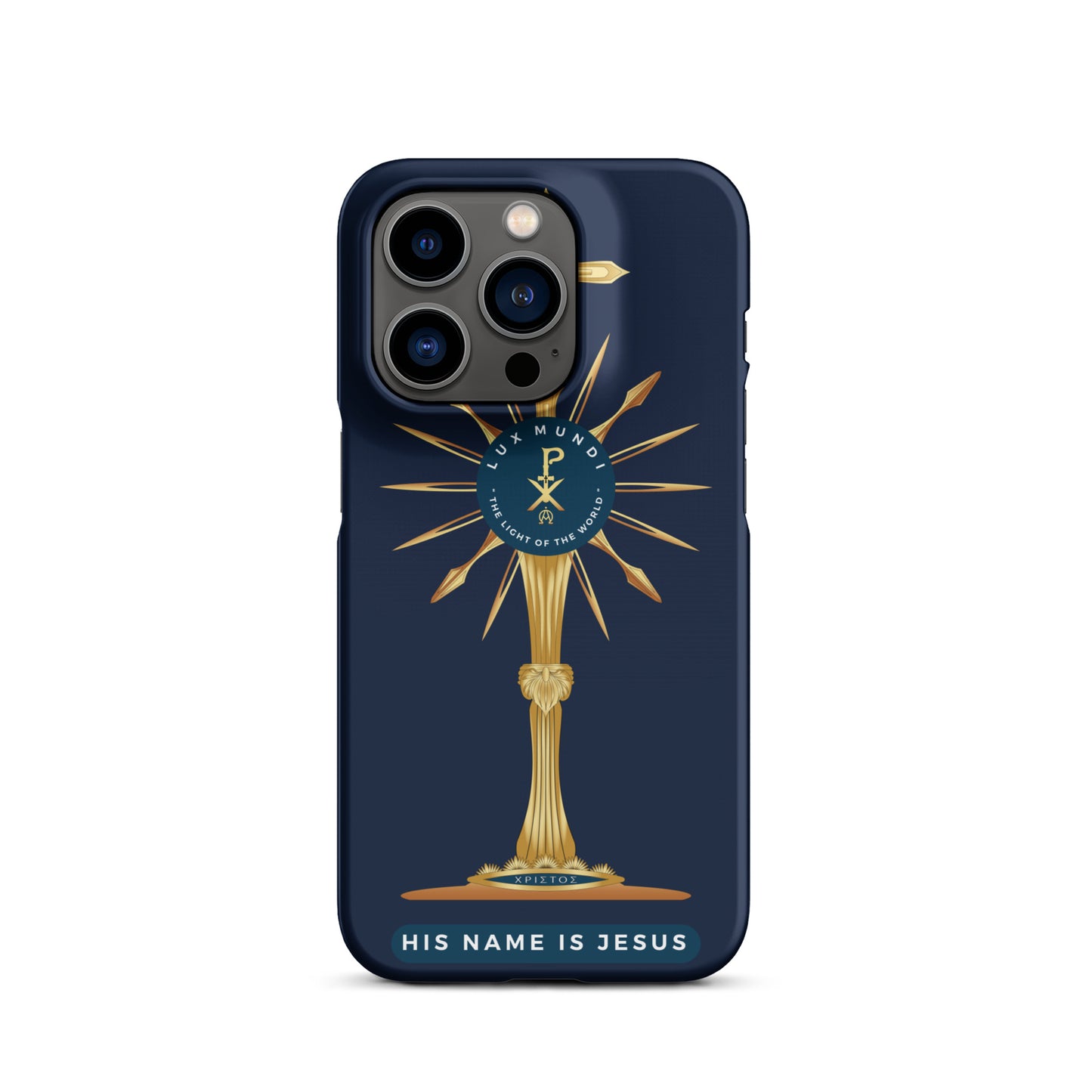 Snap case for iPhone® Kukloso LUX MUNDI 'Light of the World' - Free Shipping