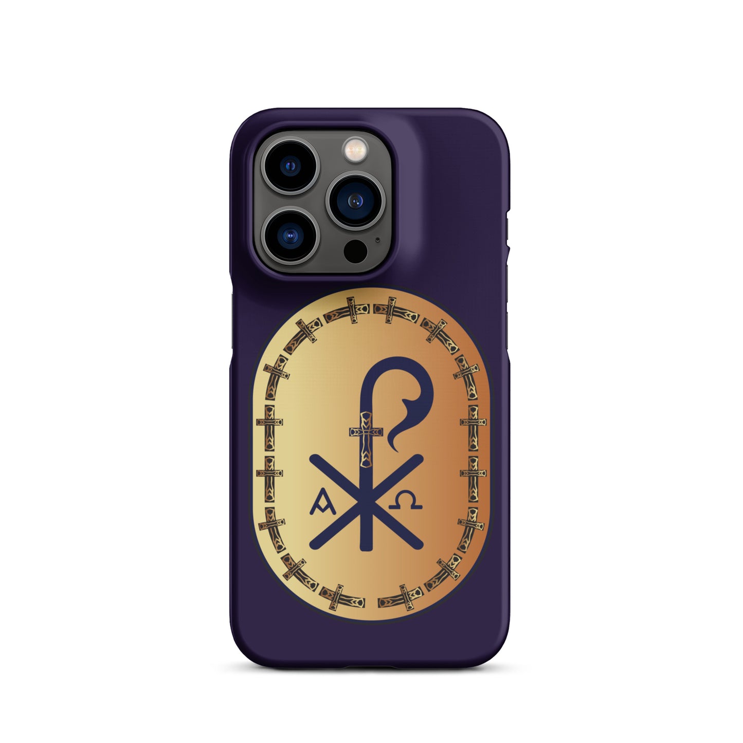 Snap case for iPhone® Kukloso CHI RO Christogram No 13 - Free Shipping