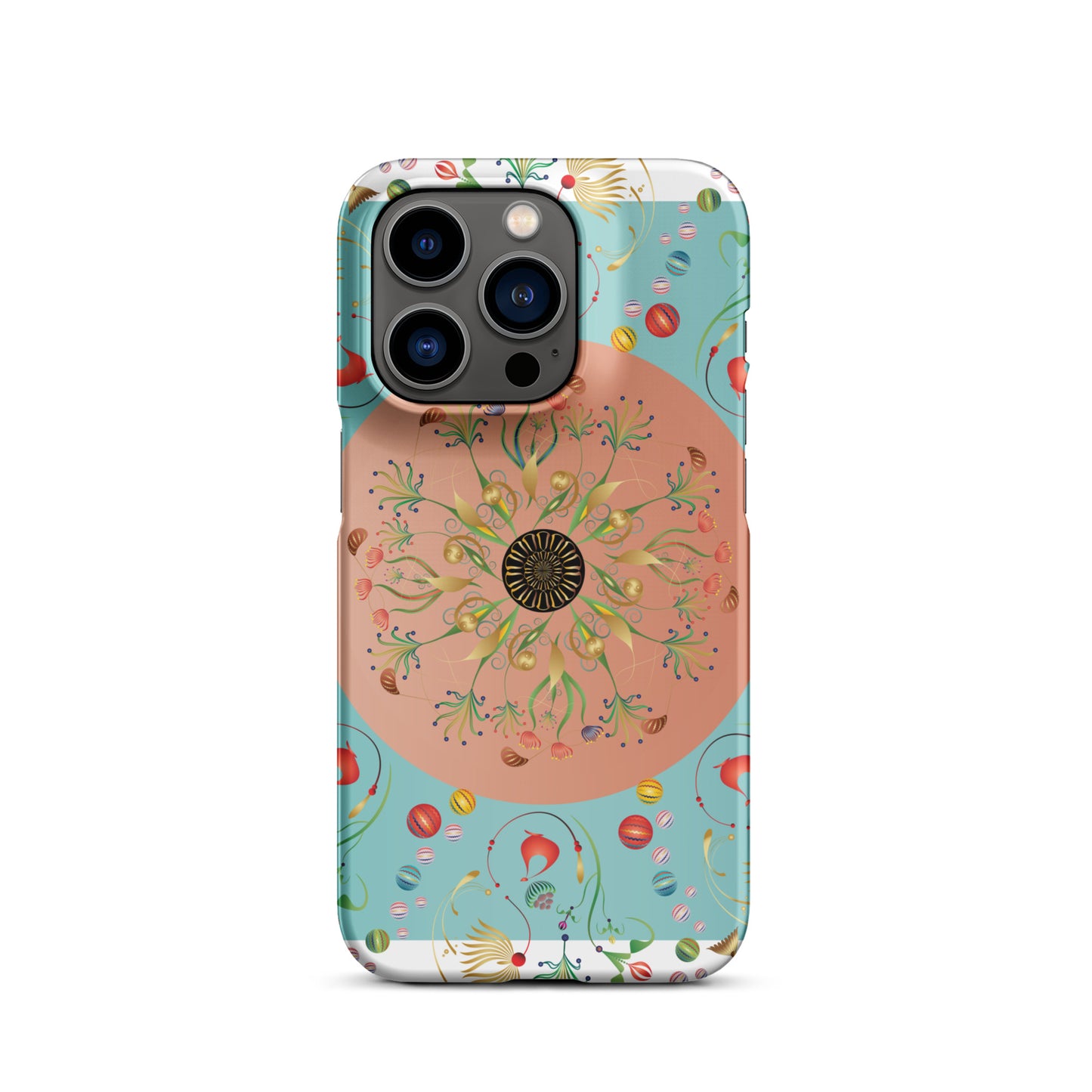 Snap case for iPhone® Kukloso Kuklos Mandala No 4390-A - Free Shipping