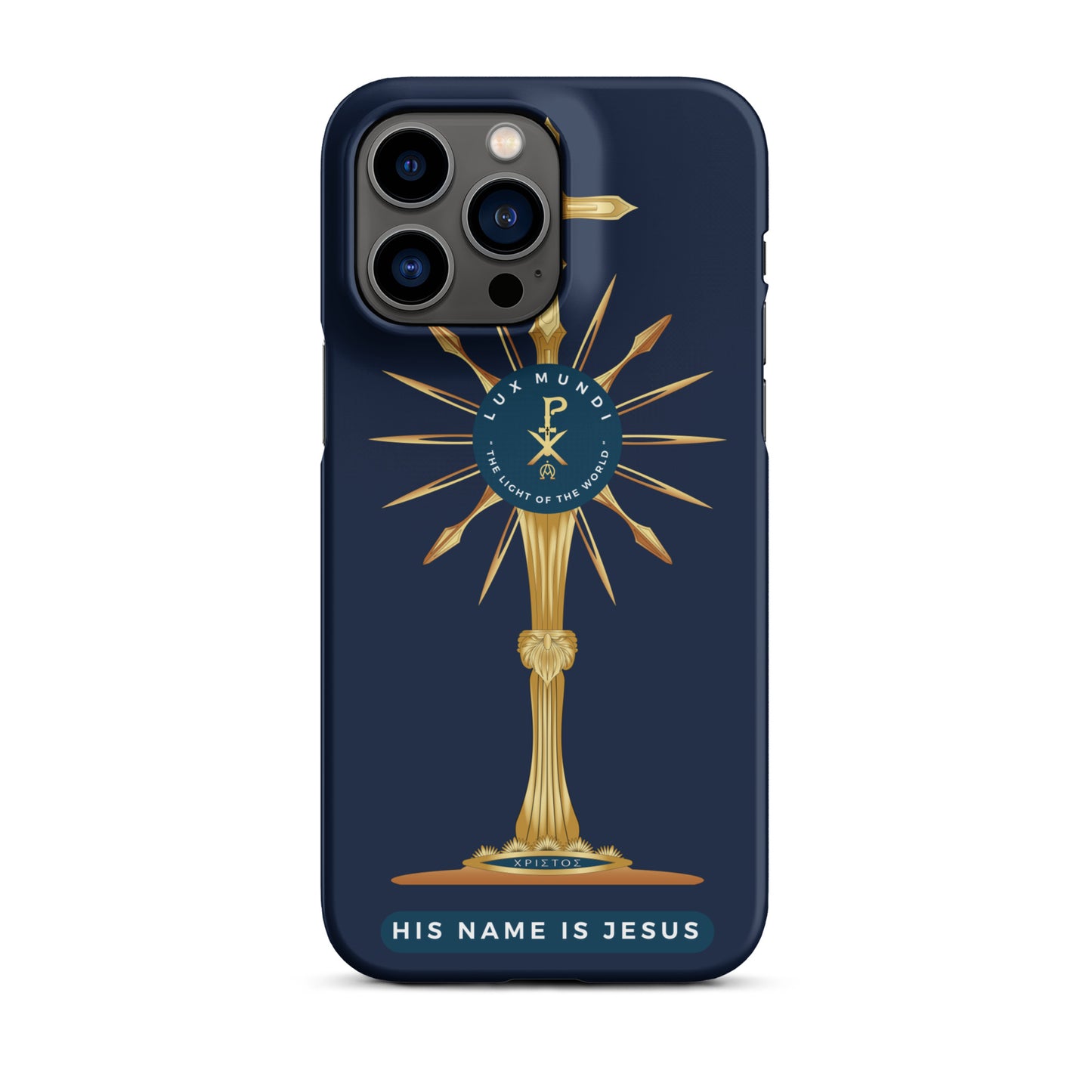 Snap case for iPhone® Kukloso LUX MUNDI 'Light of the World' - Free Shipping