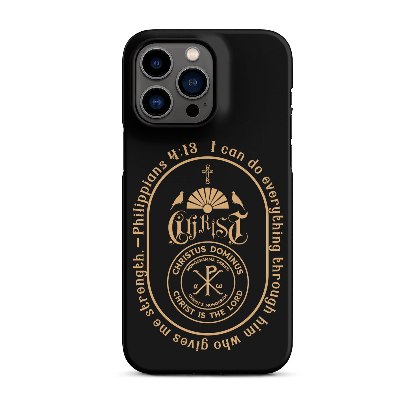 Snap case for iPhone® Kukloso Phillipians 4:13 A - Free Shipping