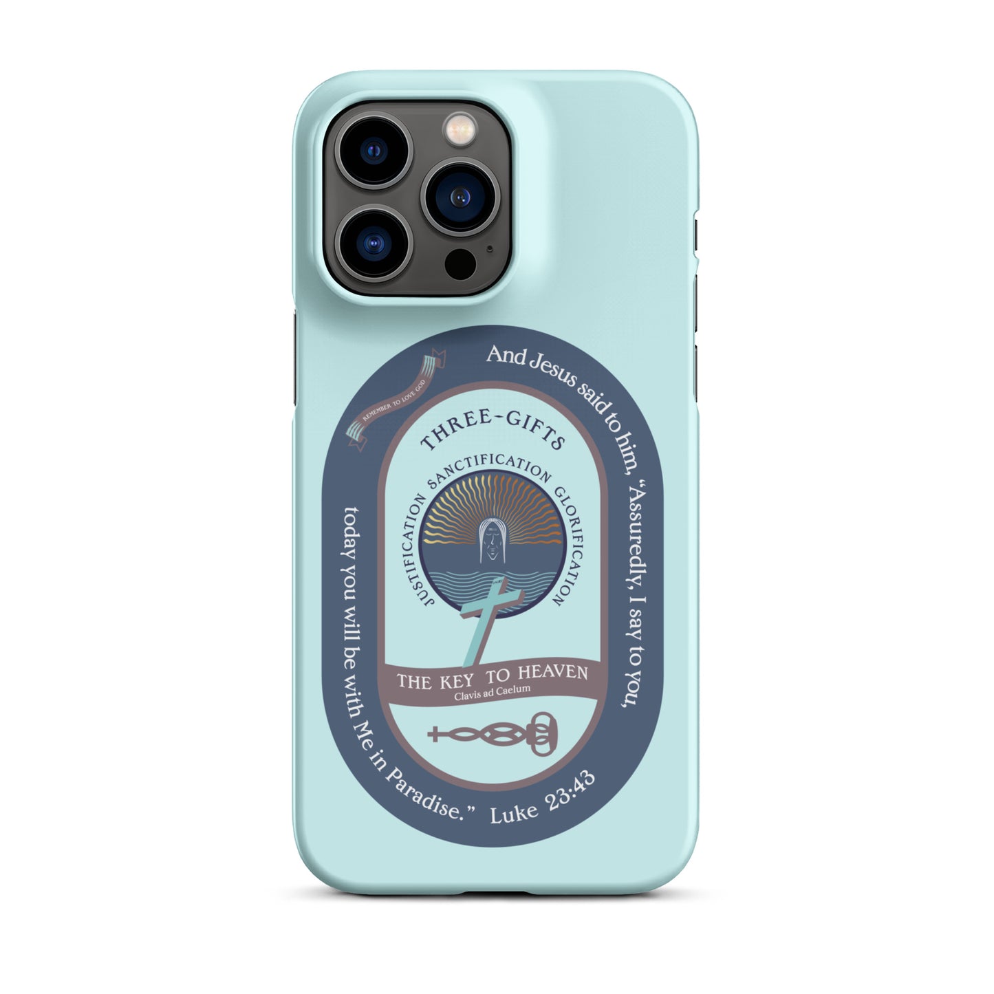 Snap case for iPhone® Kukloso Luke 23:43 - Free Shipping