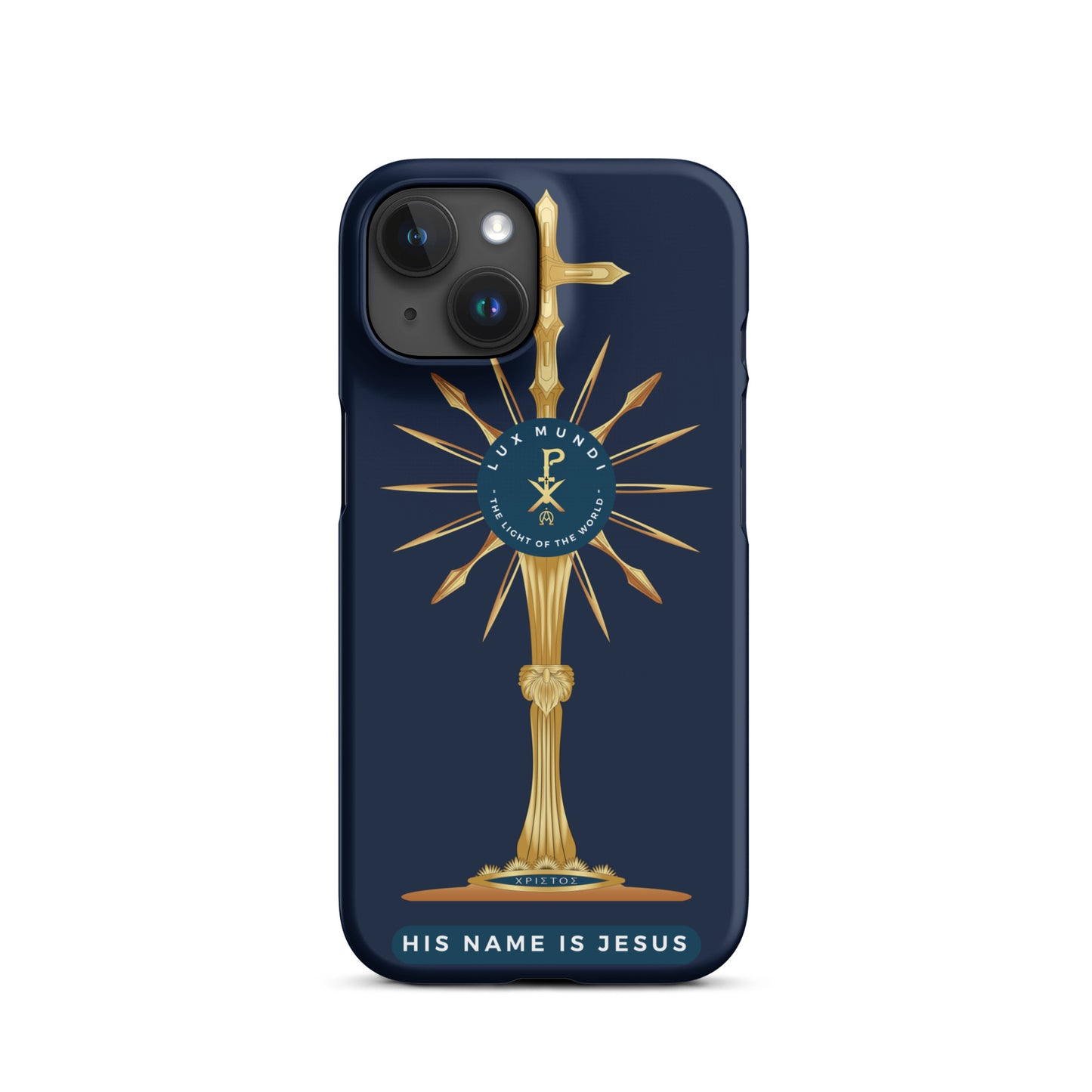 Snap case for iPhone® Kukloso LUX MUNDI 'Light of the World' - Free Shipping