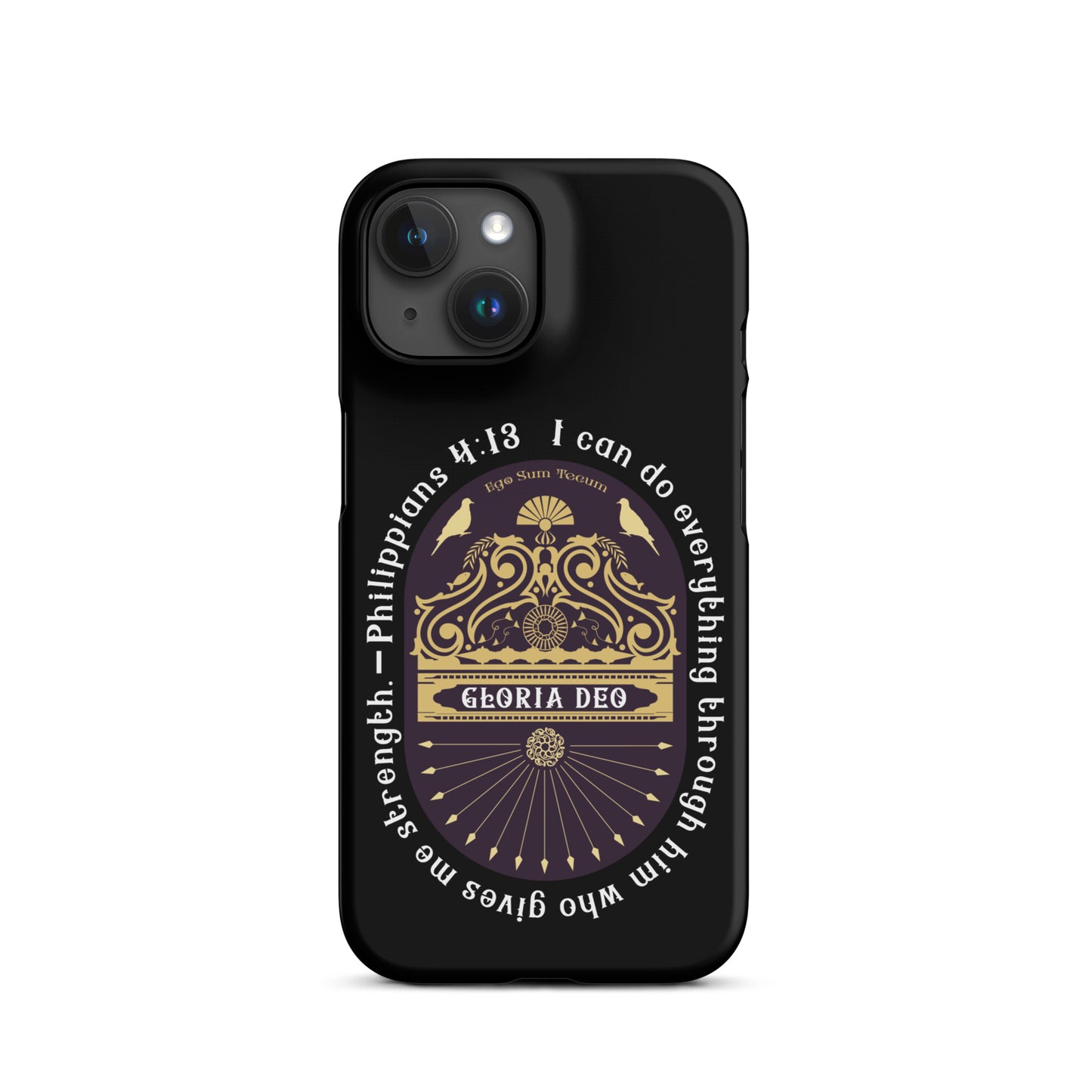 Snap case for iPhone® Kukloso Philippians 4:13 - Free Shipping