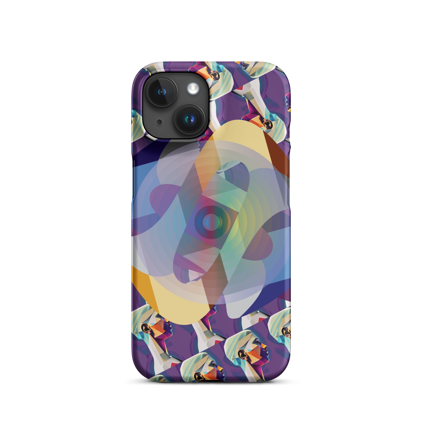 Snap case for iPhone® Kukloso Cubist Face Collage No 1 - Free Shipping