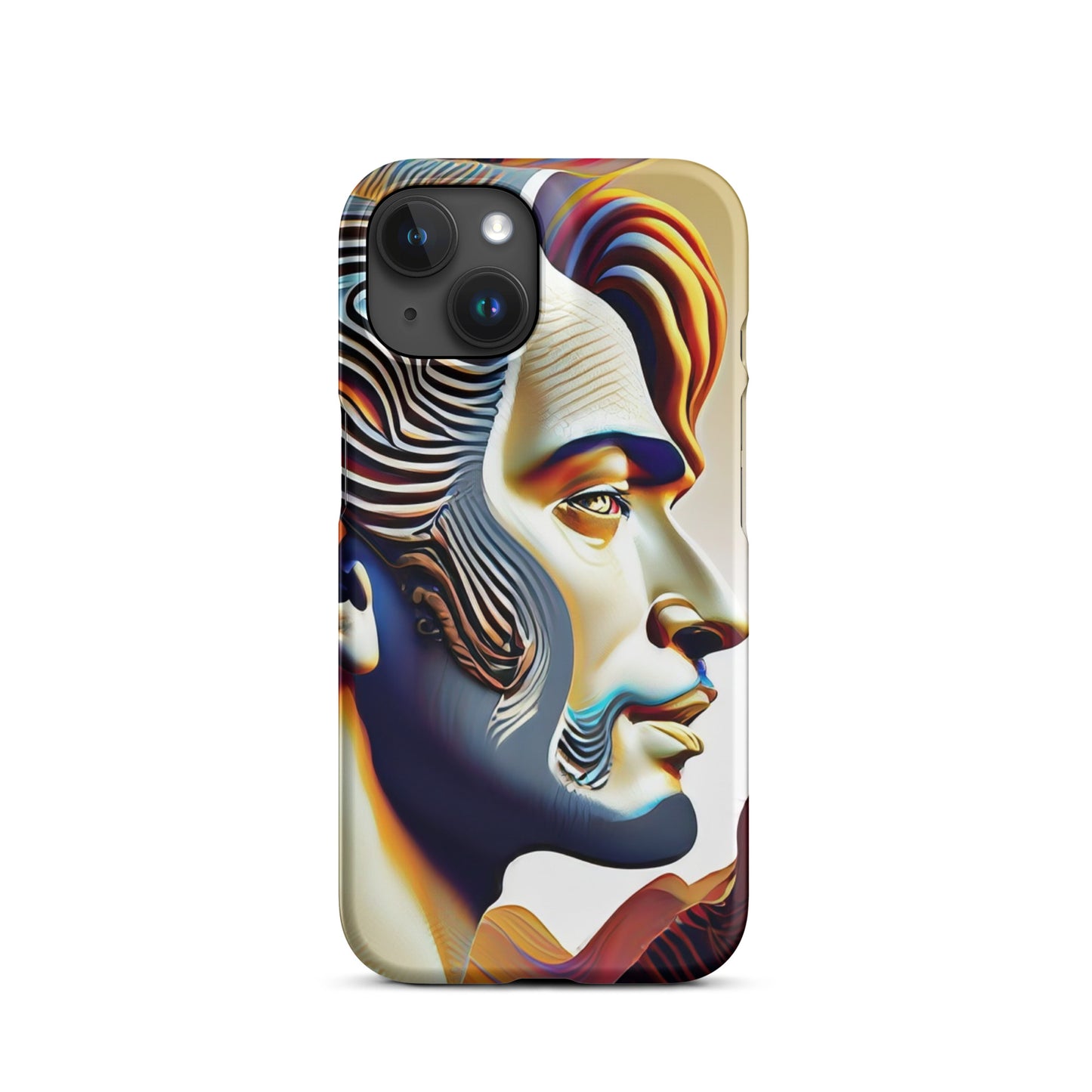 Snap case for iPhone® Kukloso Cubist Faces No 19 - Free Shipping