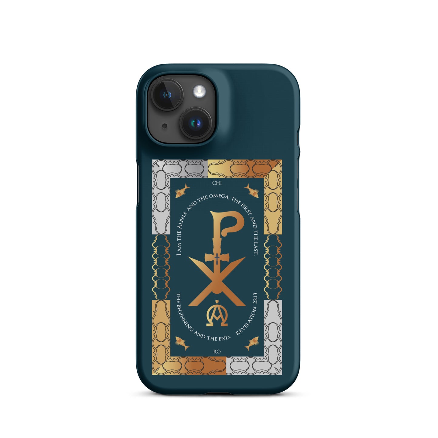 Snap case for iPhone® Kukloso CHI RO Christogram No 19 - Free Shipping