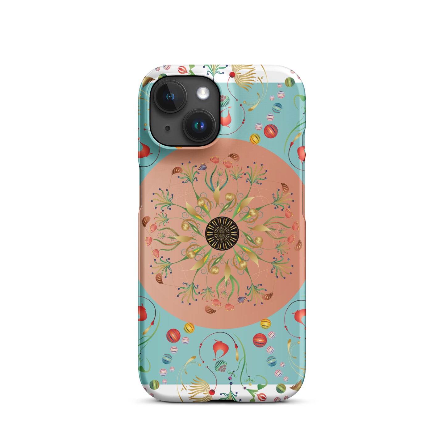 Snap case for iPhone® Kukloso Kuklos Mandala No 4390-A - Free Shipping