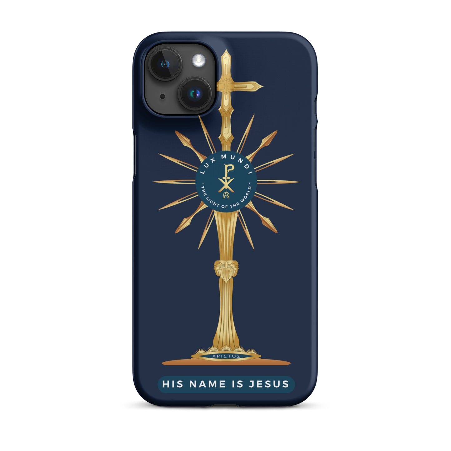 Snap case for iPhone® Kukloso LUX MUNDI 'Light of the World' - Free Shipping