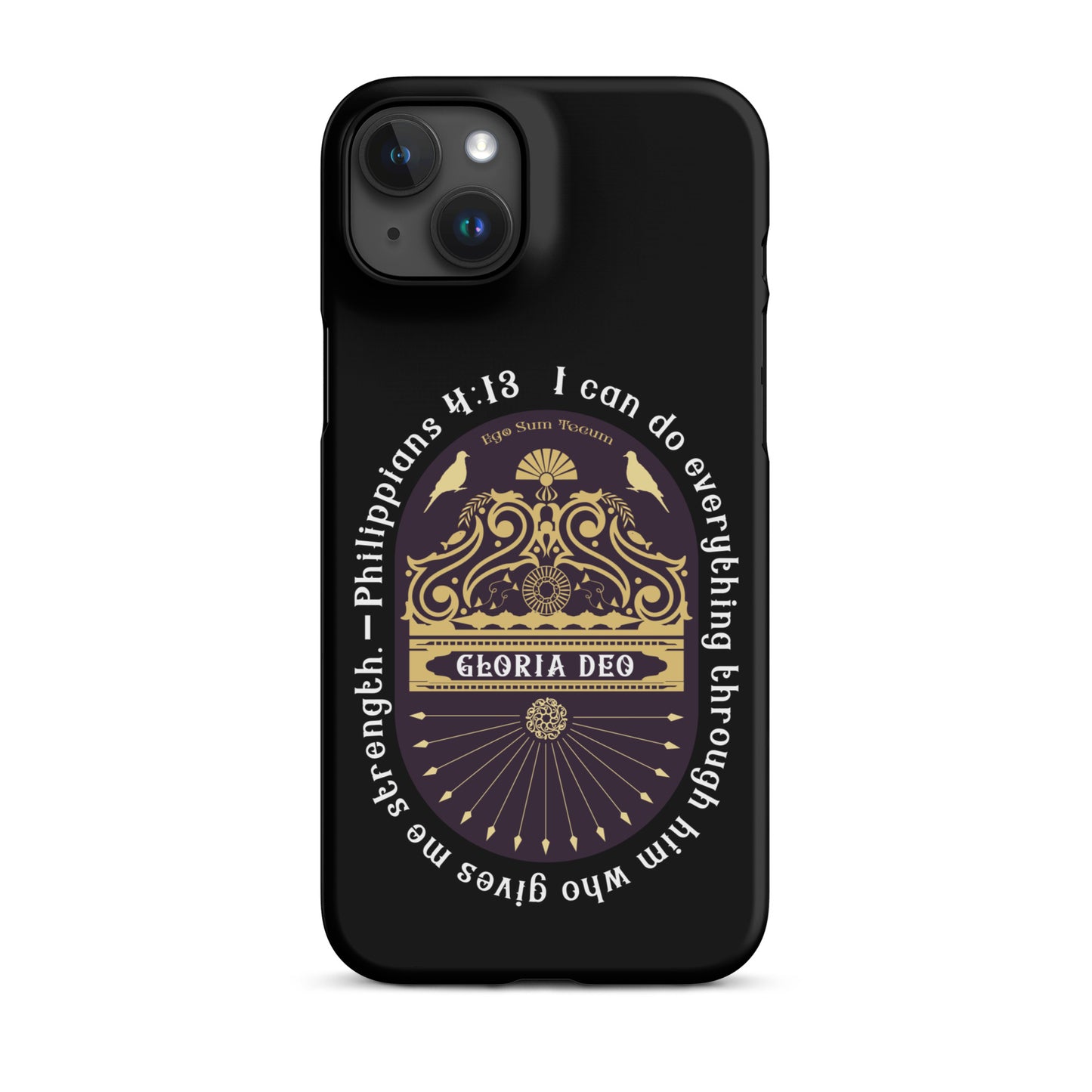 Snap case for iPhone® Kukloso Philippians 4:13 - Free Shipping