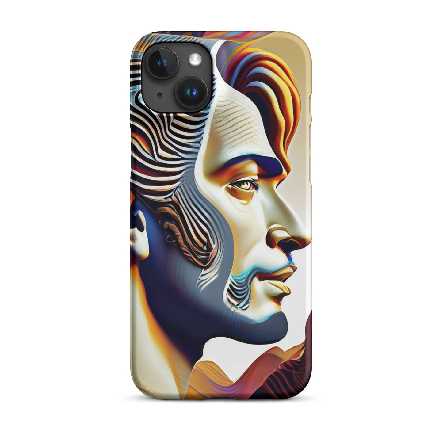 Snap case for iPhone® Kukloso Cubist Faces No 19 - Free Shipping