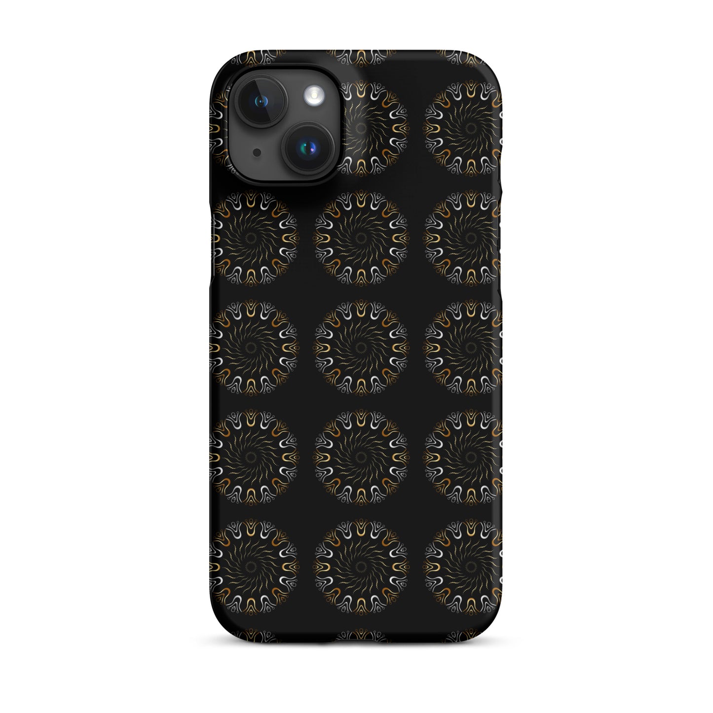 Snap case for iPhone®  Kukloso Mandala Pattern - Free Shipping