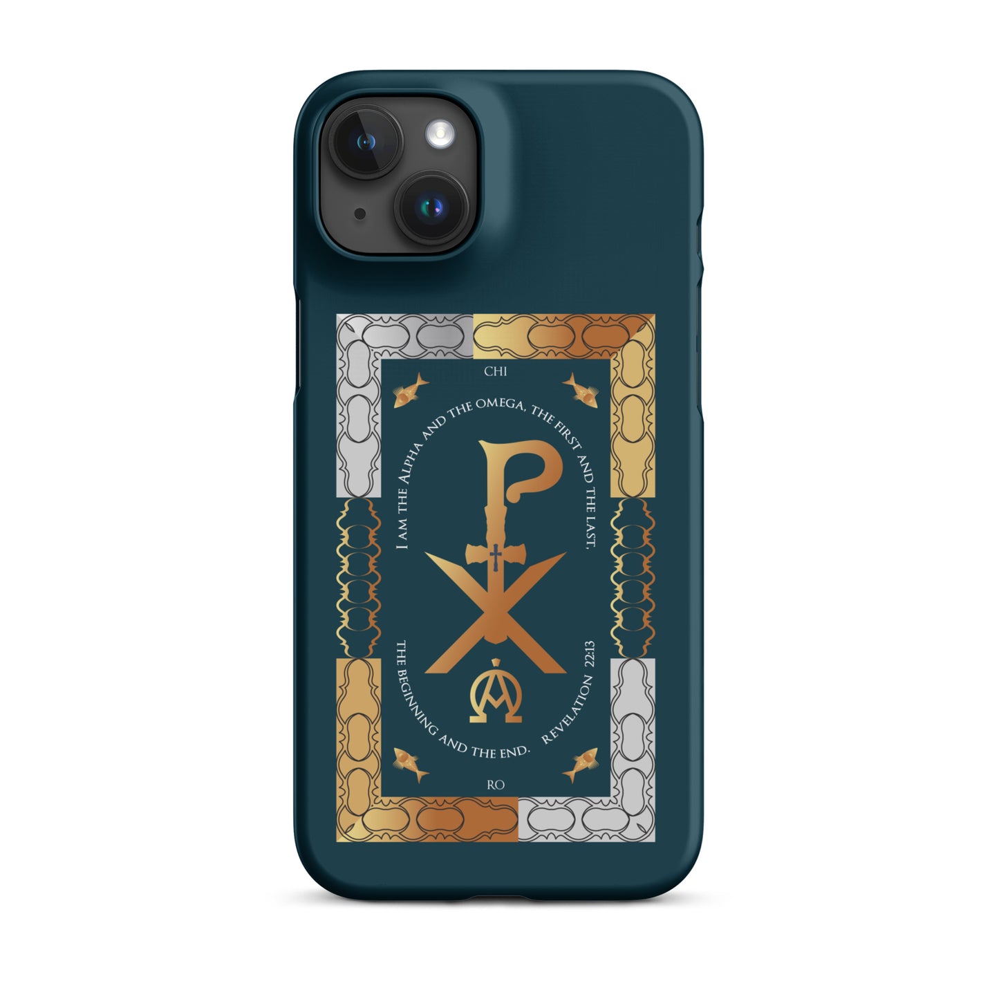 Snap case for iPhone® Kukloso CHI RO Christogram No 19 - Free Shipping