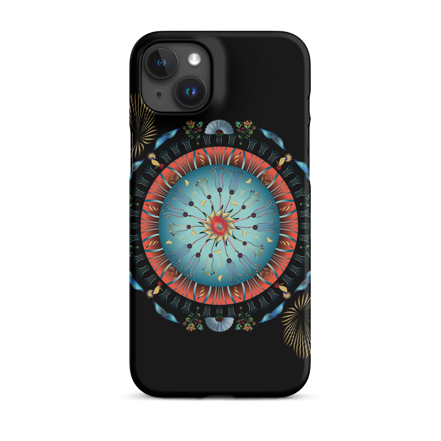 Snap case for iPhone® Kukloso OVC Mandala No 3136 - Free Shipping