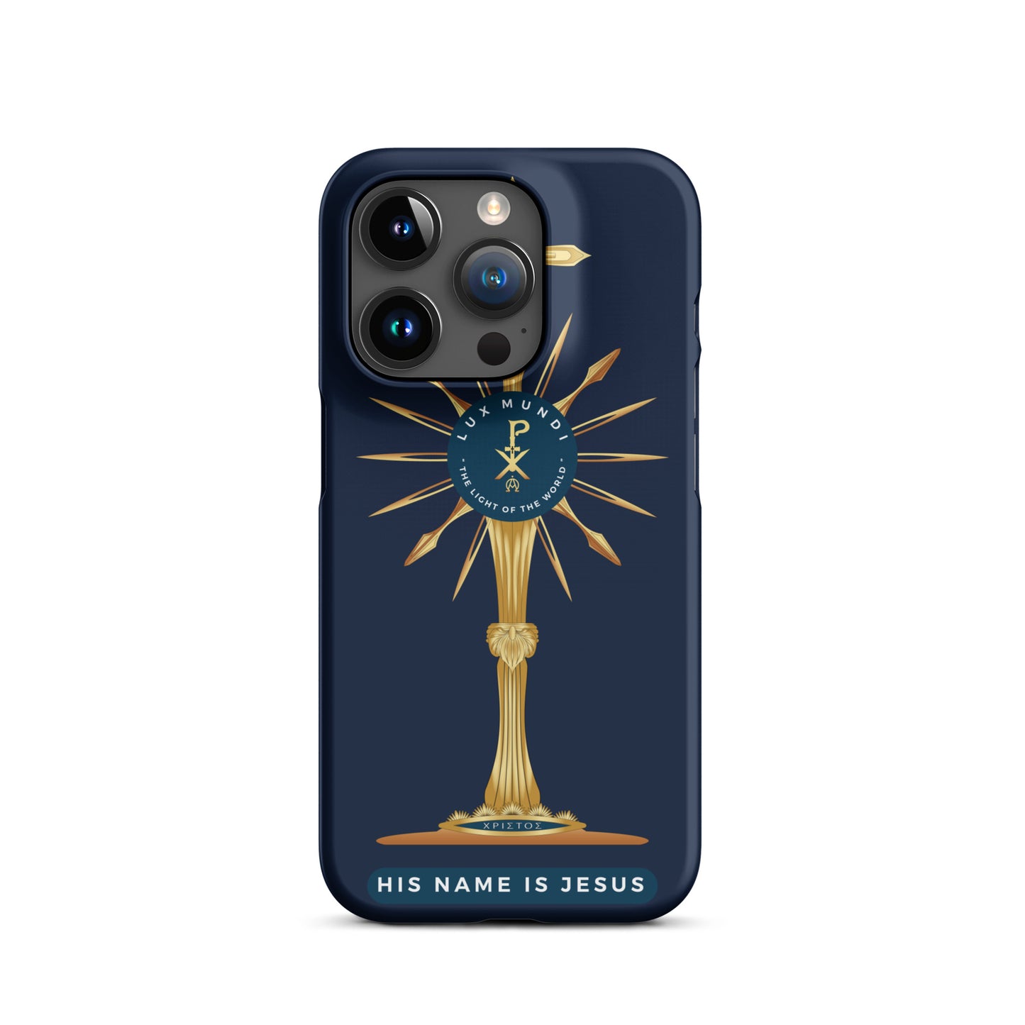 Snap case for iPhone® Kukloso LUX MUNDI 'Light of the World' - Free Shipping