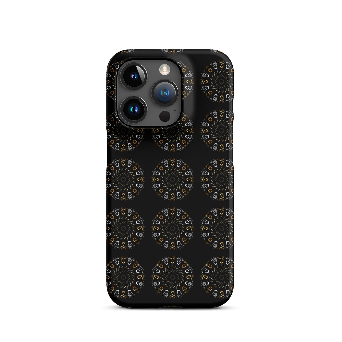 Snap case for iPhone®  Kukloso Mandala Pattern - Free Shipping