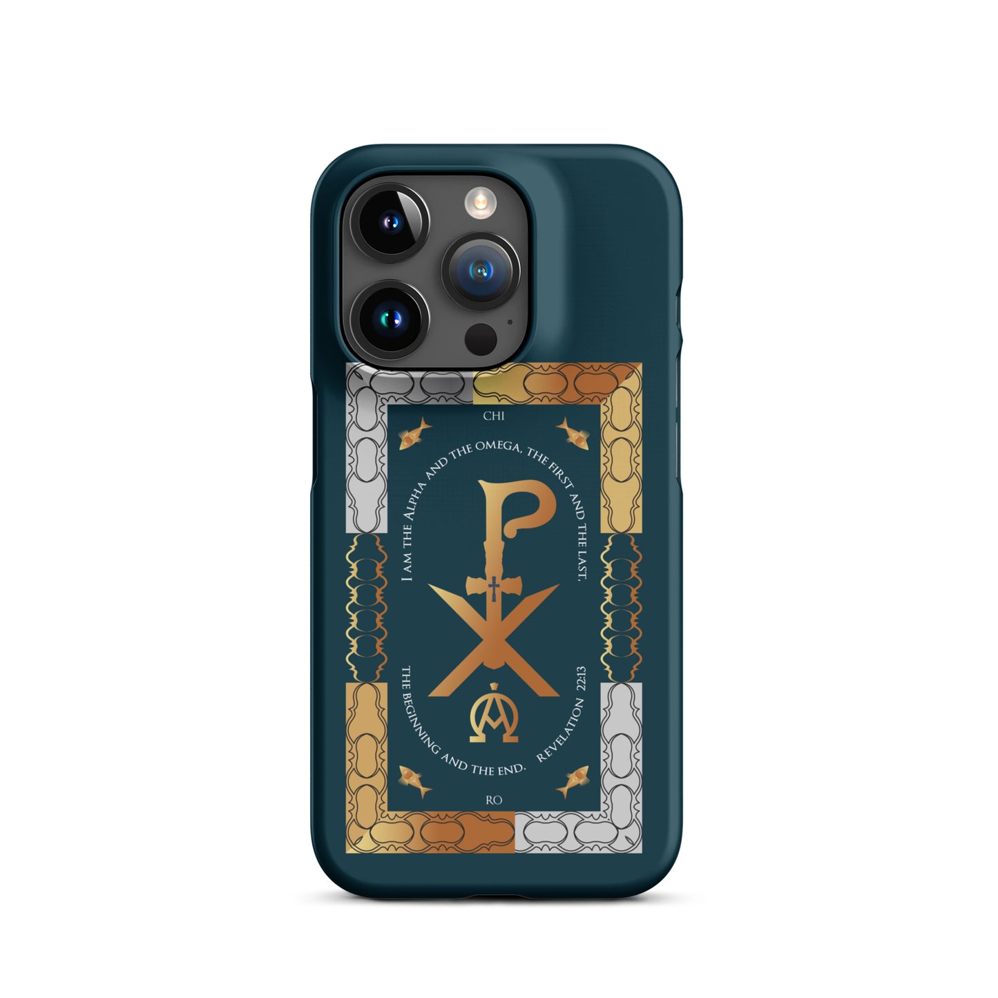 Snap case for iPhone® Kukloso CHI RO Christogram No 19 - Free Shipping