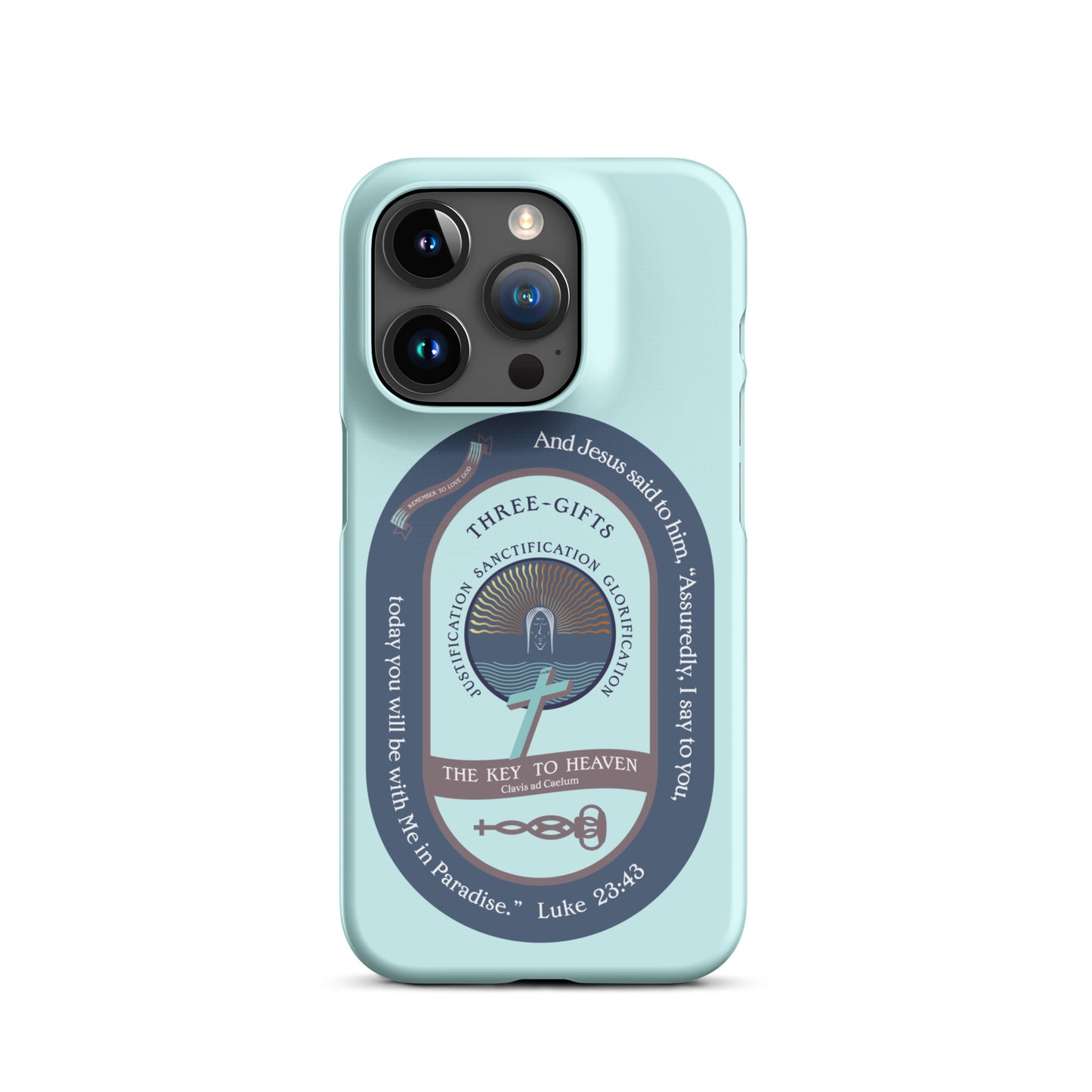 Snap case for iPhone® Kukloso Luke 23:43 - Free Shipping