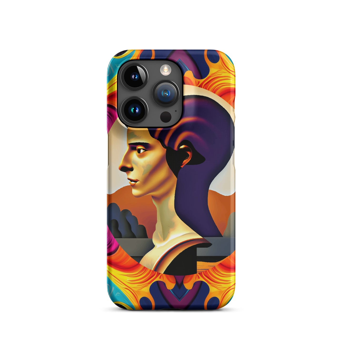 Snap case for iPhone® Kukloso Cubist Faces No 36 - Free Shipping